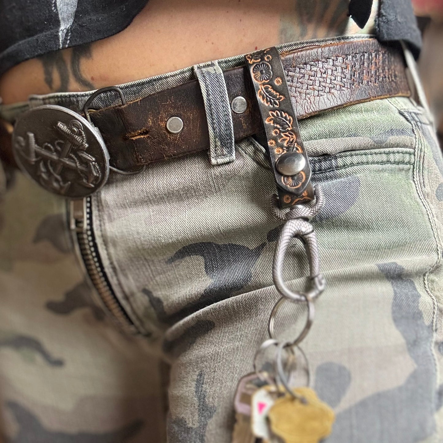 Python Key Hook Black & Tan