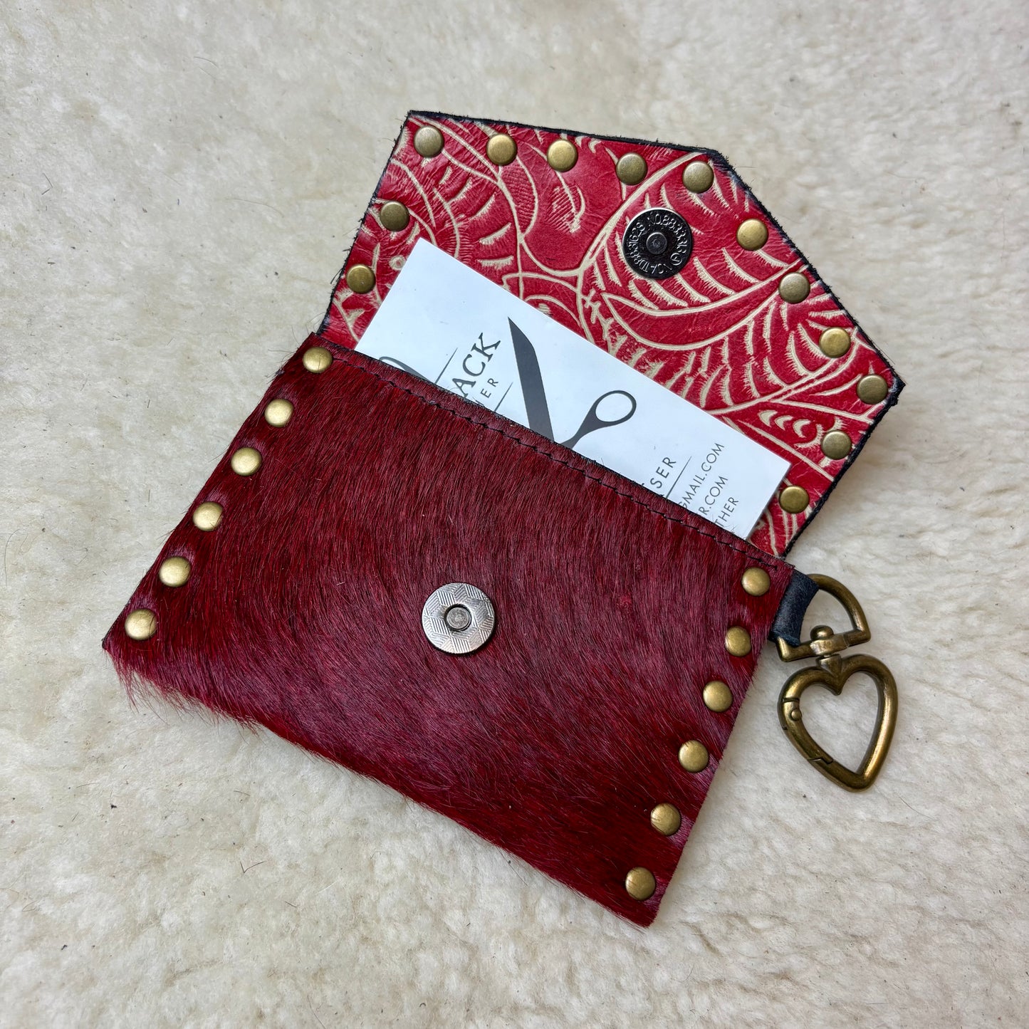 Oxblood Mini Wallet