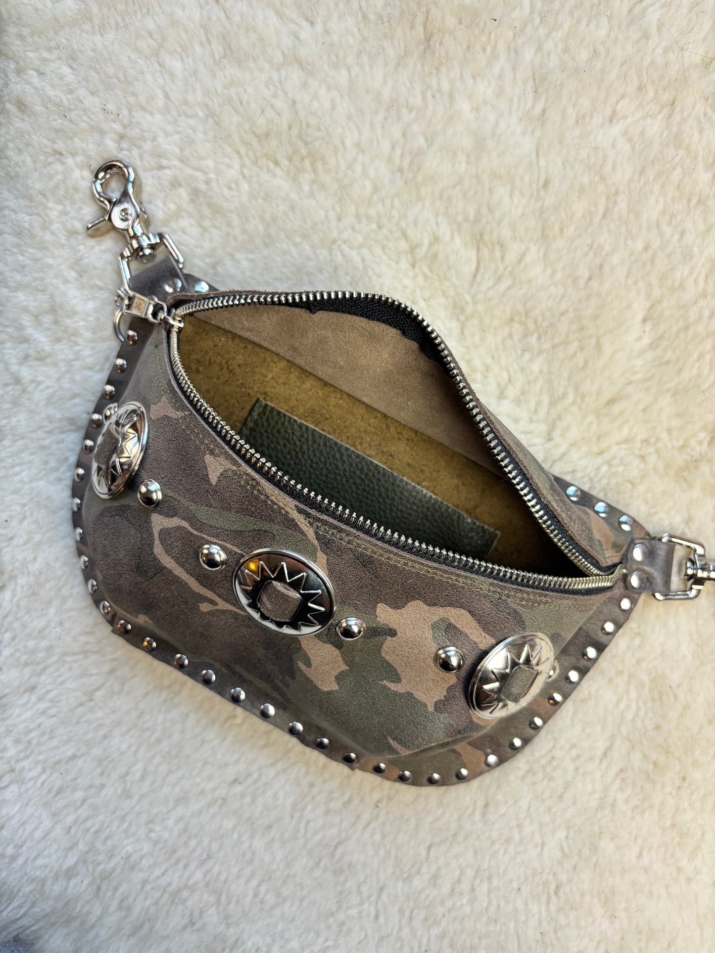 Camo Concho Fanny Pack