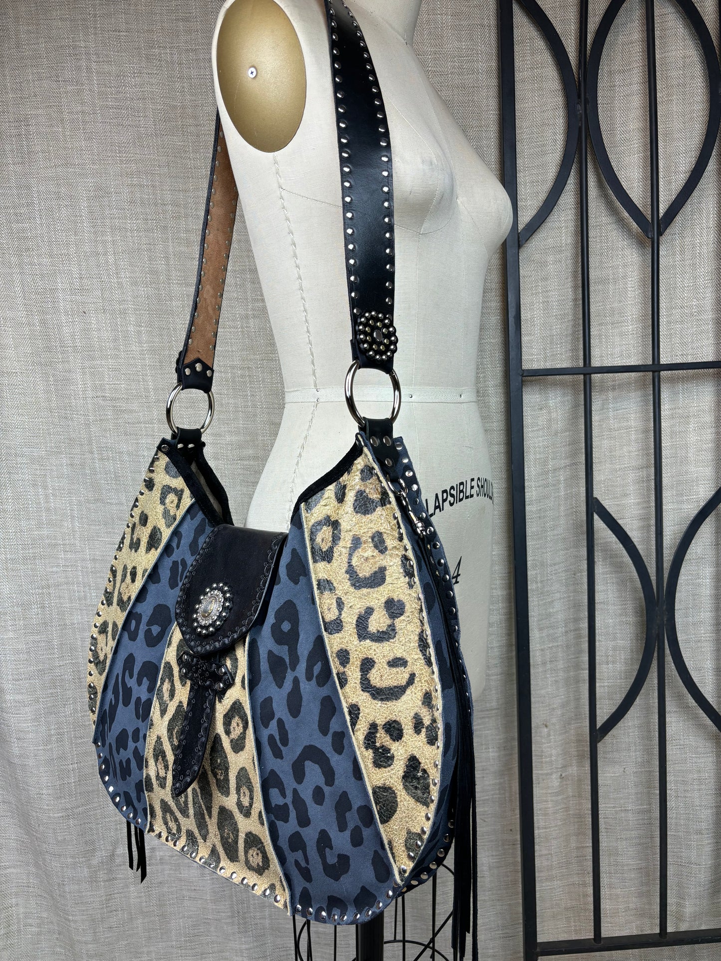 Cheetah Stripes Oversized Bag