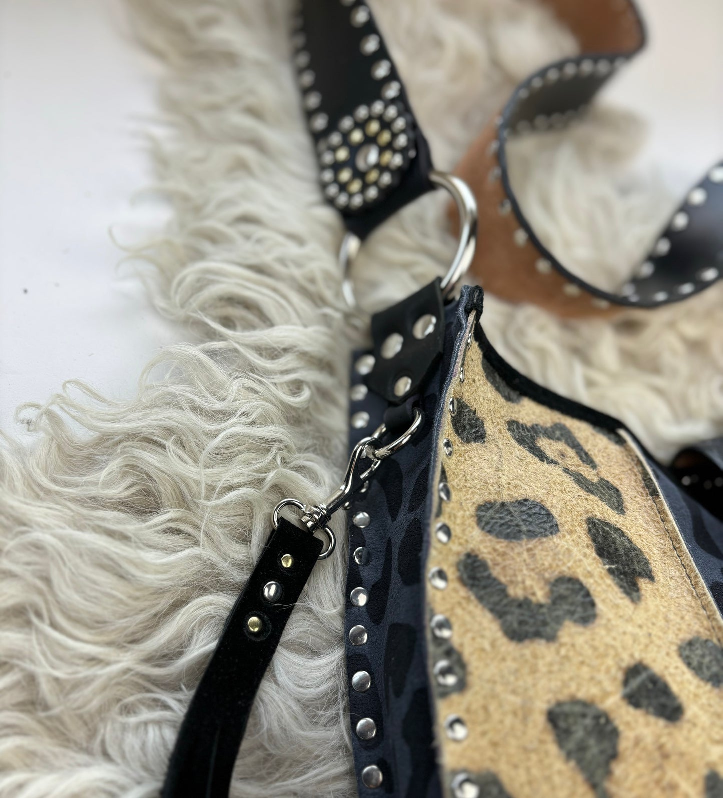 Cheetah Stripes Oversized Bag