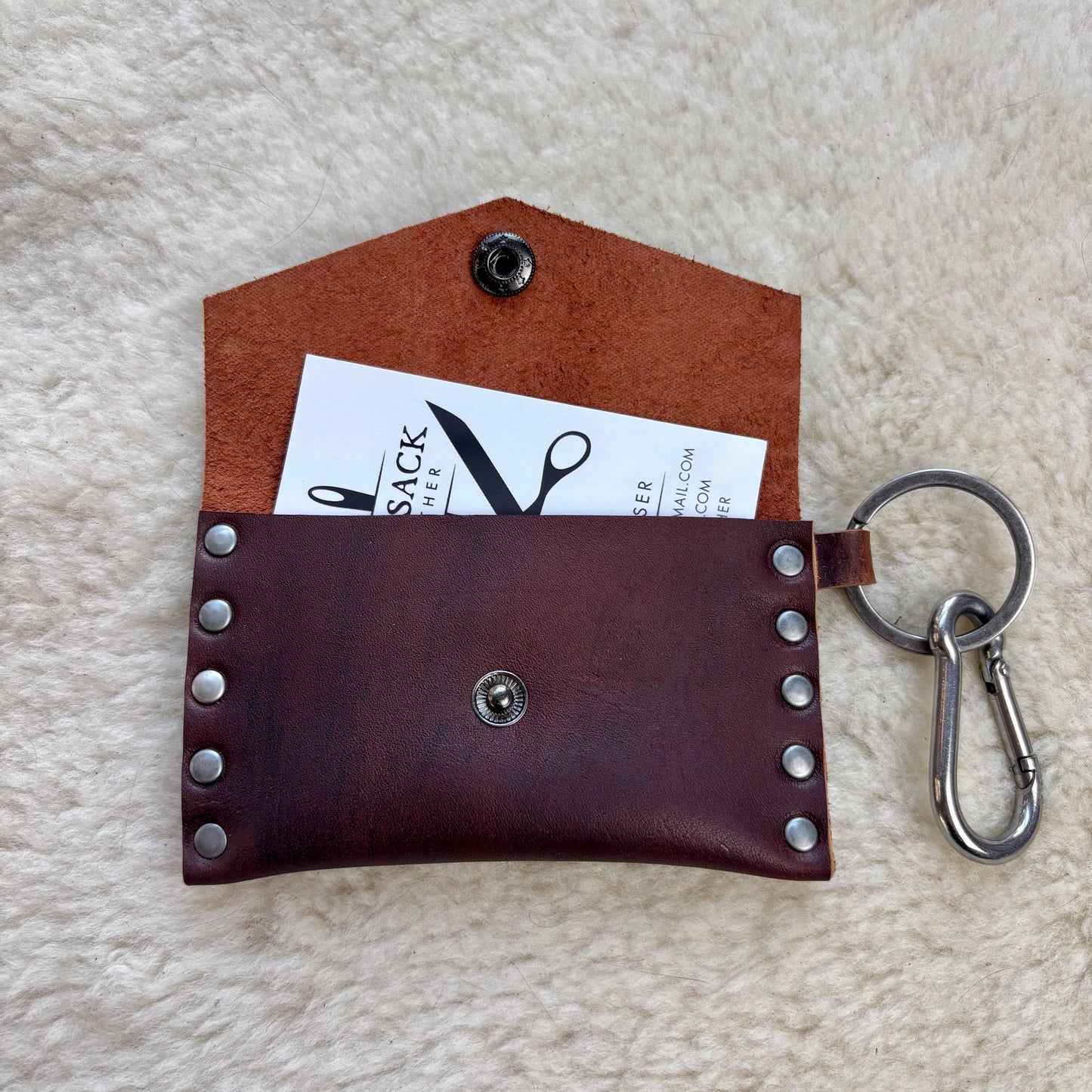 Sable Leather Cardholder