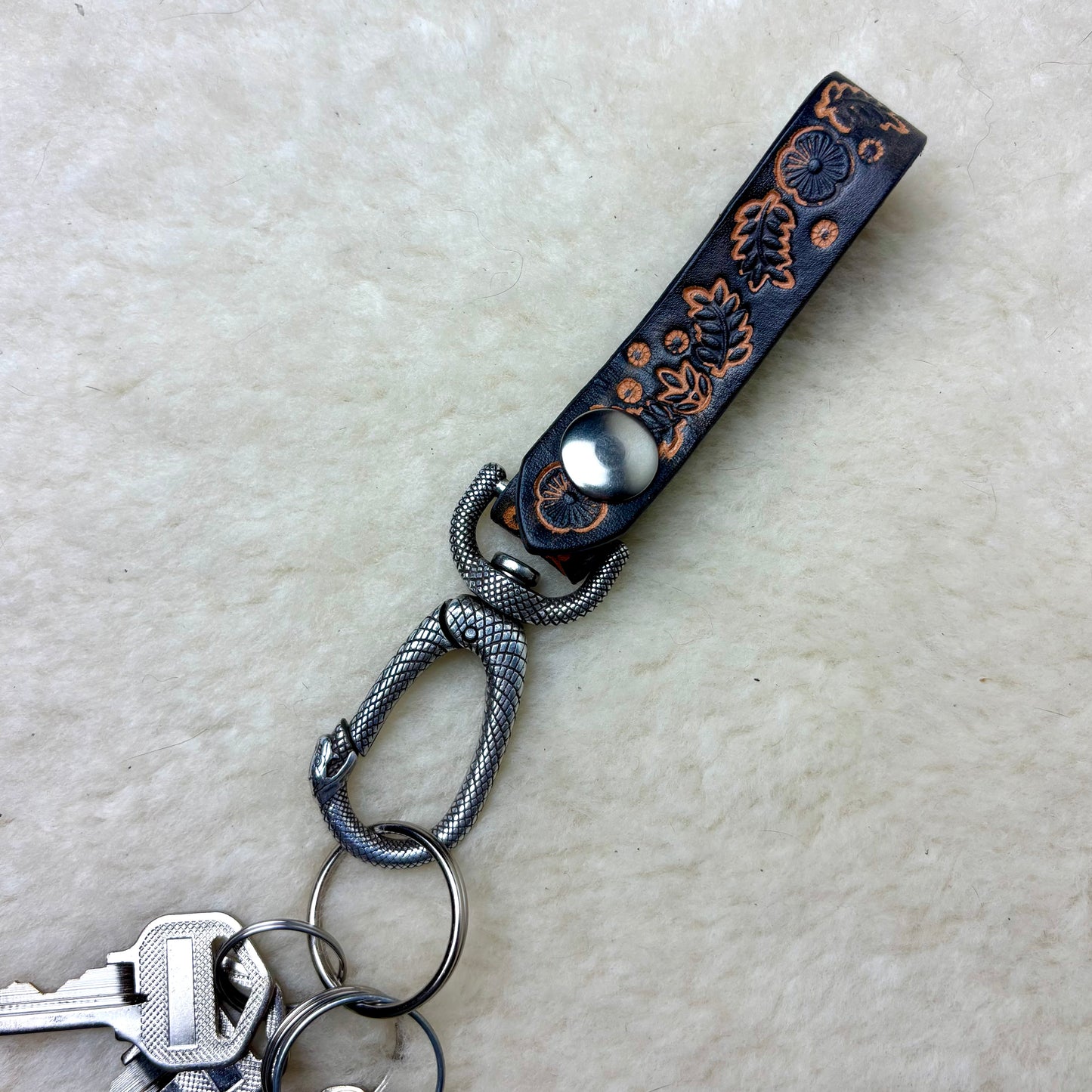 Python Key Hook Black & Tan