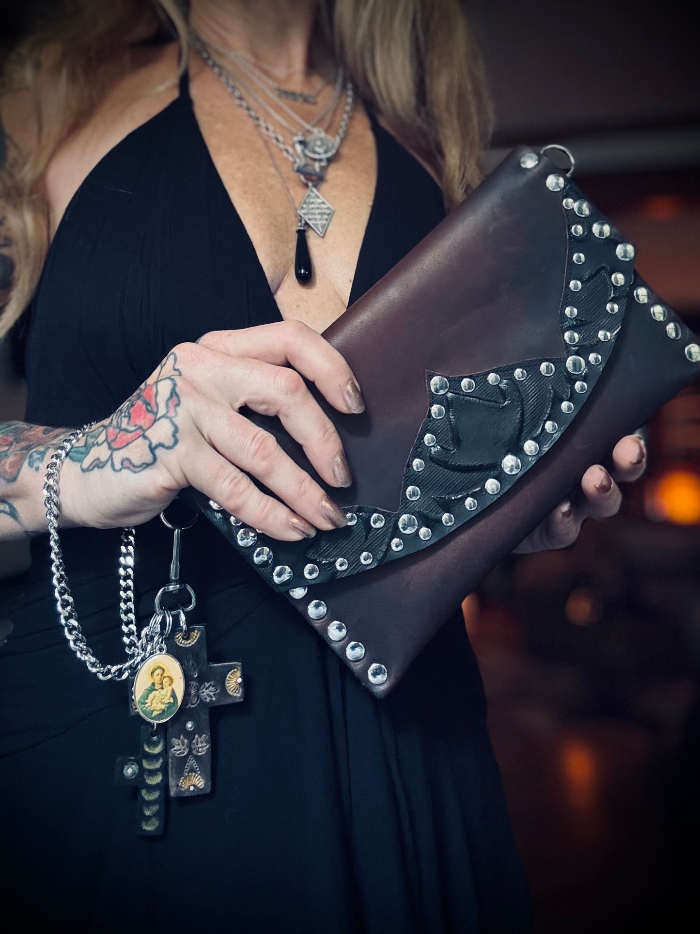 Brown Rustic Sabbath Clutch