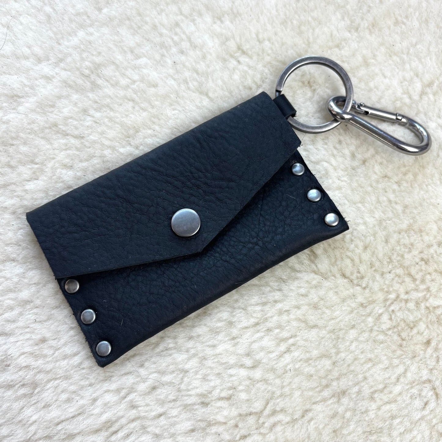 Black Leather Cardholder