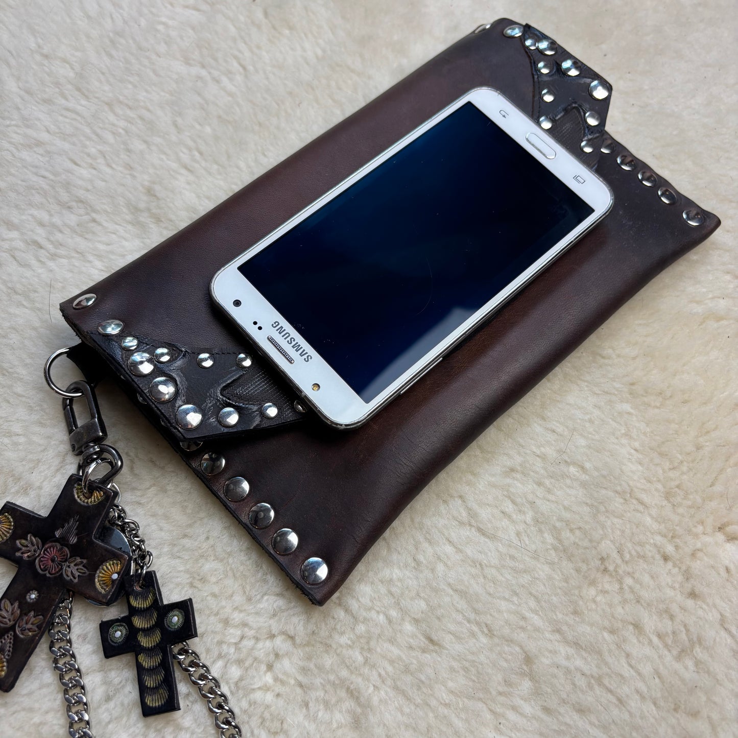Brown Rustic Sabbath Clutch
