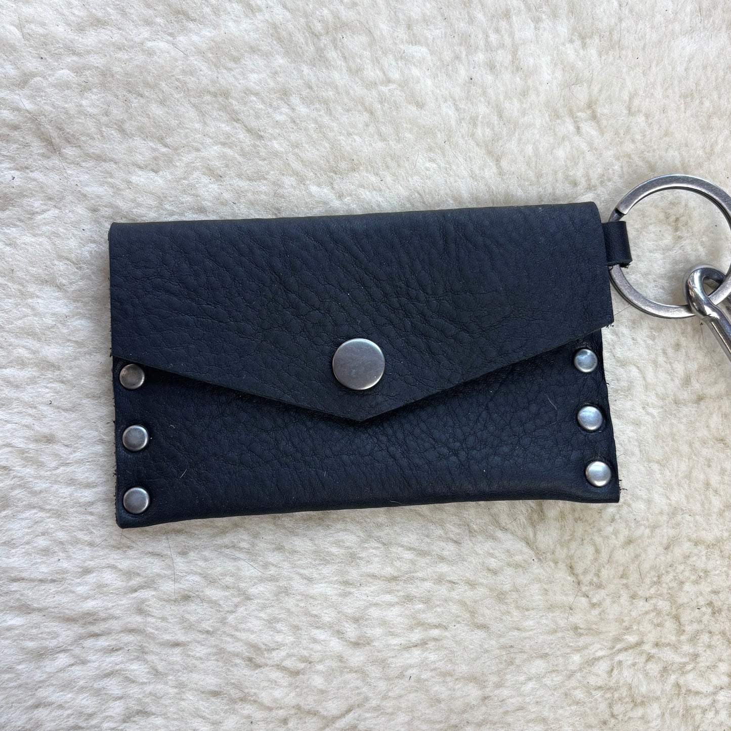 Black Leather Cardholder