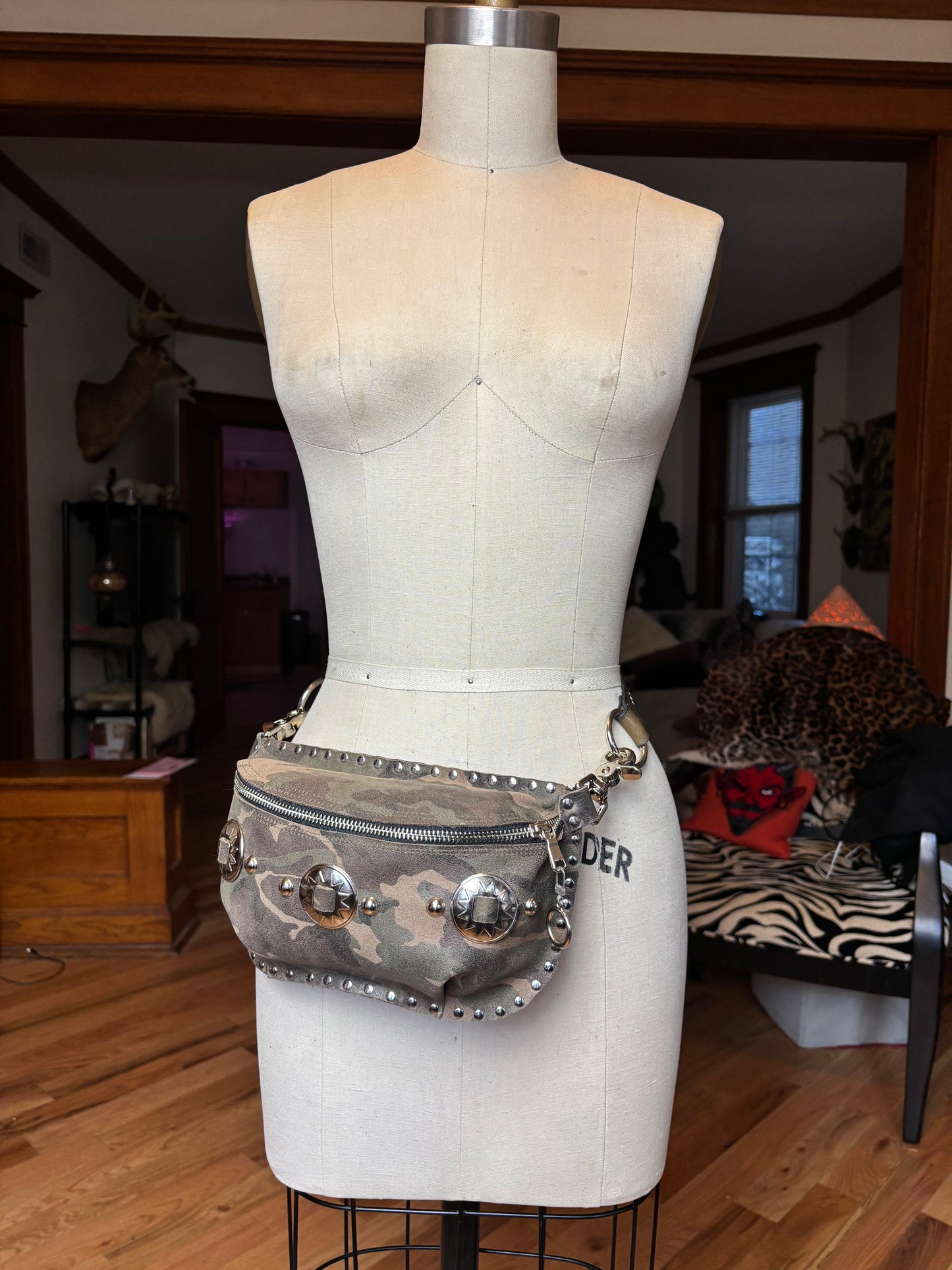 Camo Concho Fanny Pack