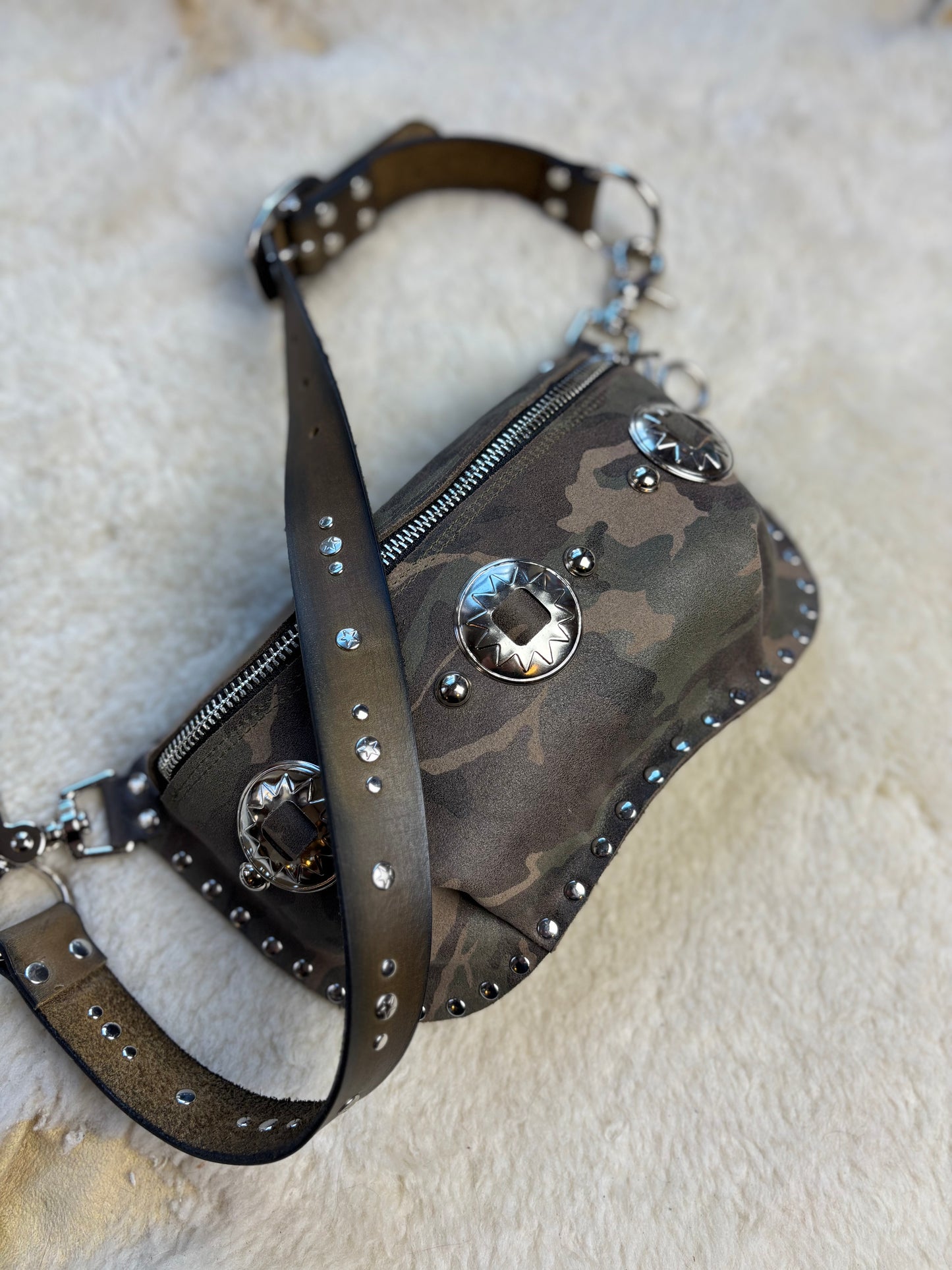 Camo Concho Fanny Pack