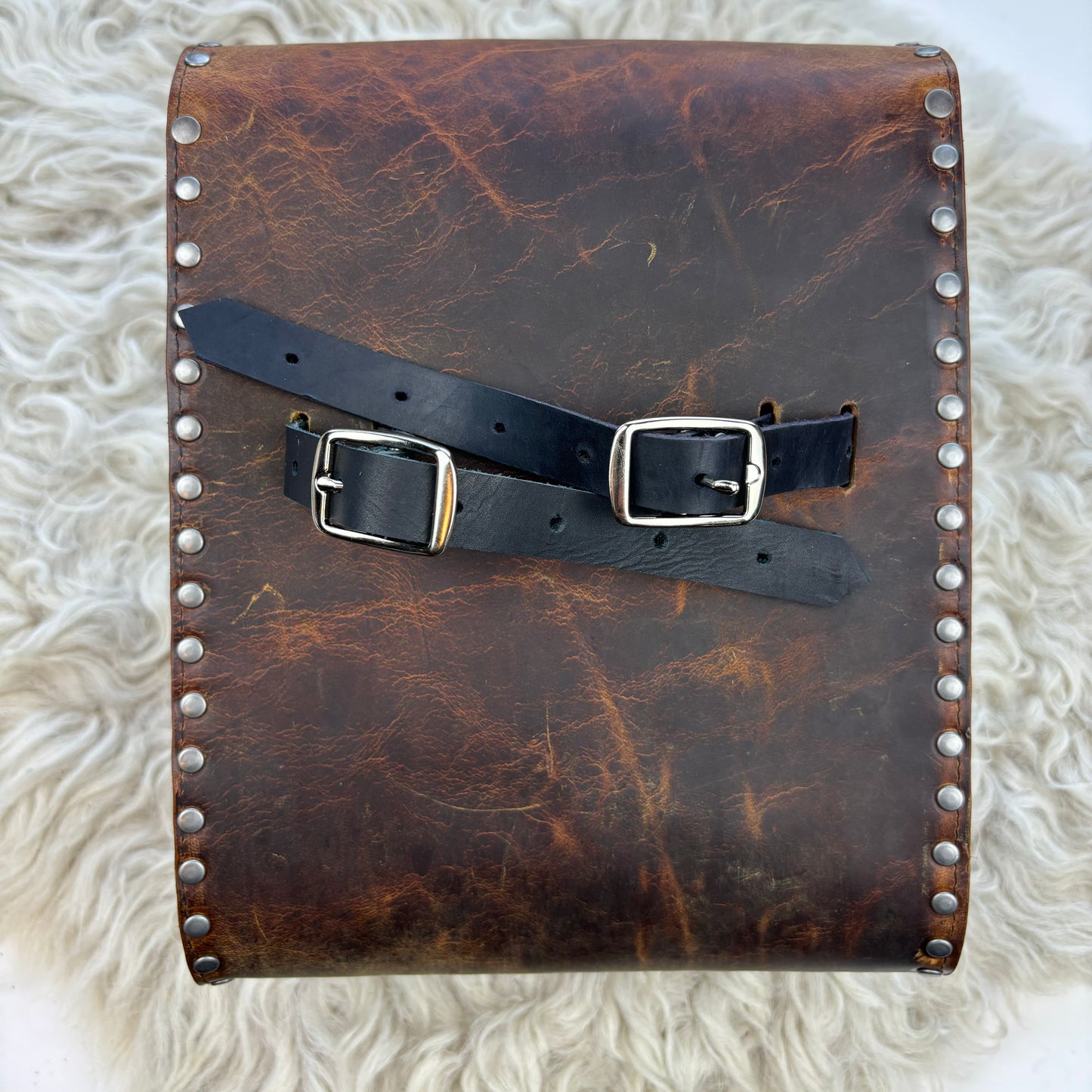 Rustic Brown Sissy Bar Bag