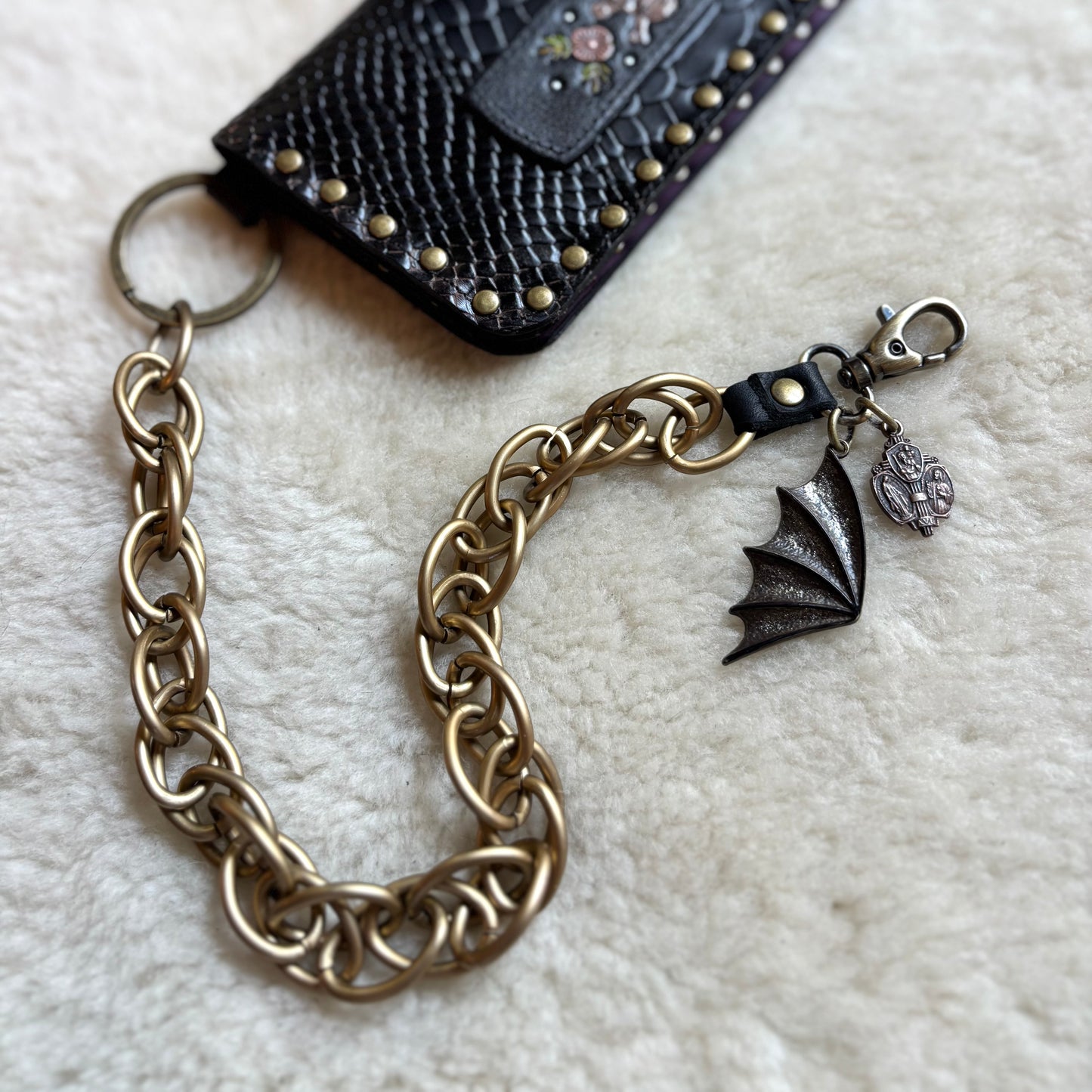 Skull Python Medium Sized Wallet