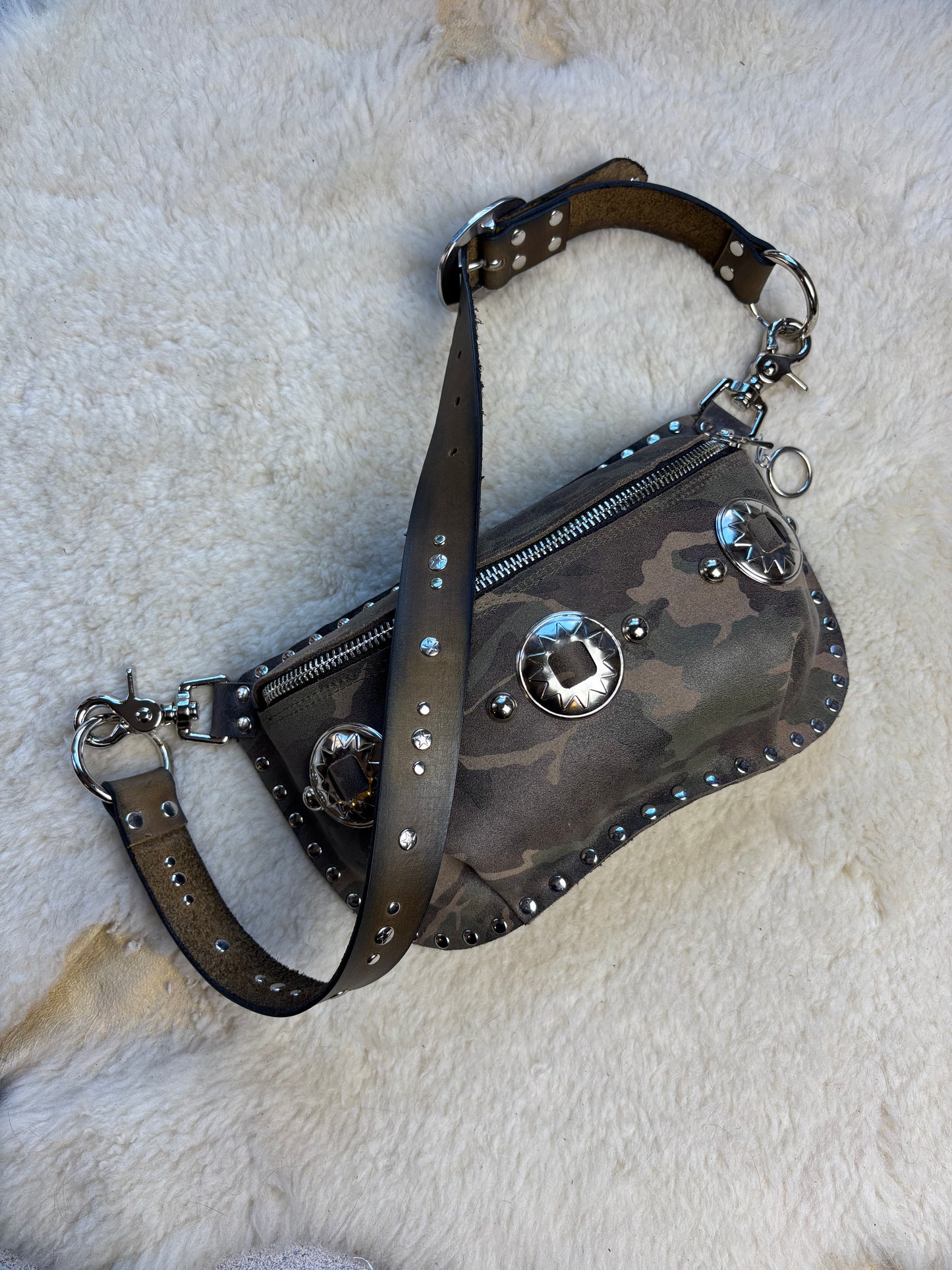 Camo Concho Fanny Pack