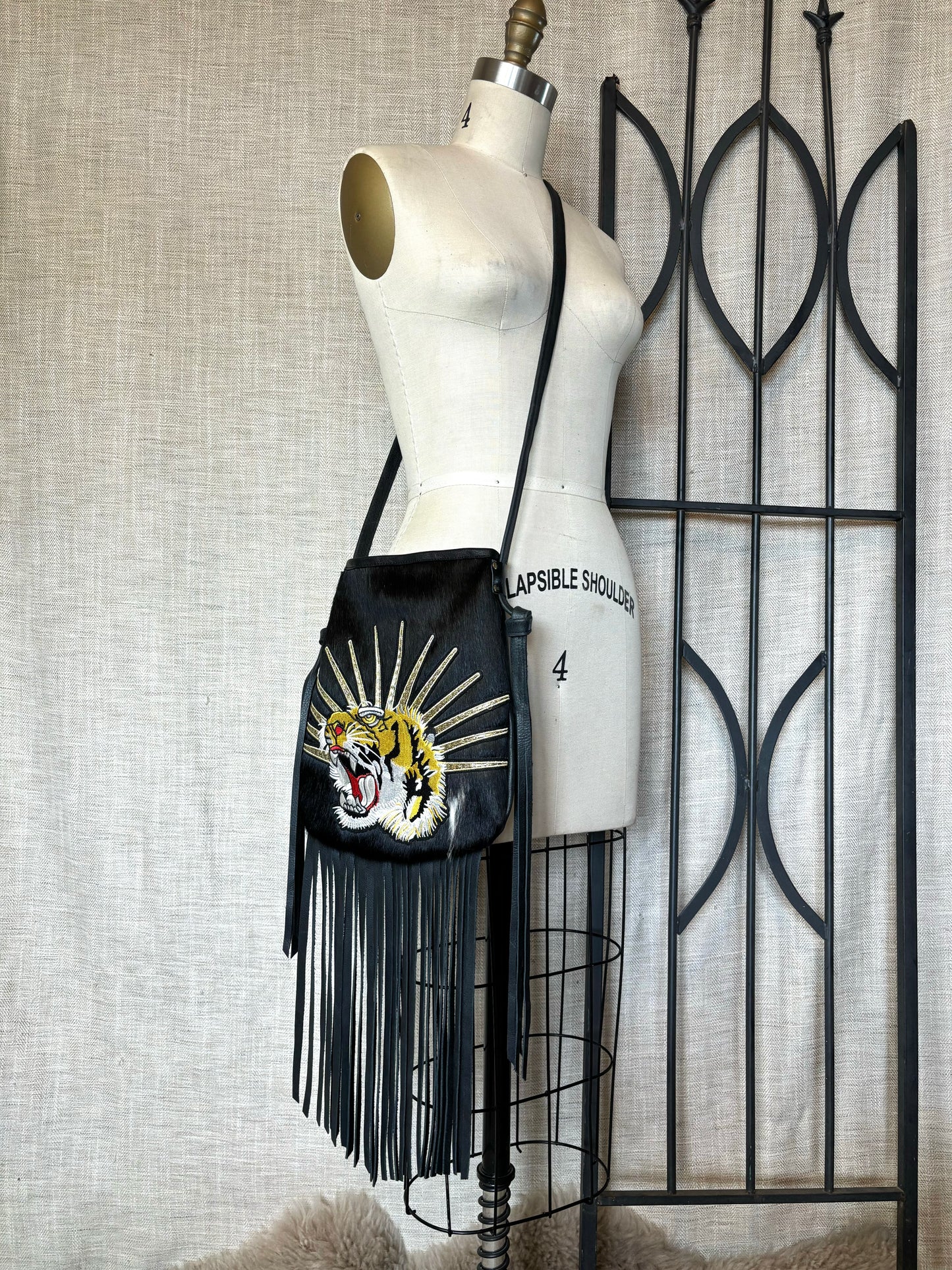 Superstar Tiger Crossbody Bag