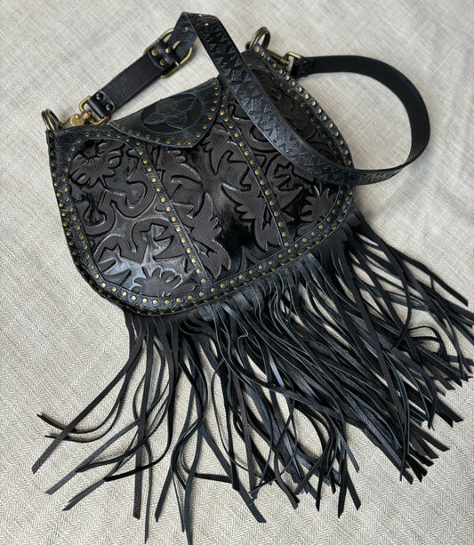 Cathedral Fringed Bag