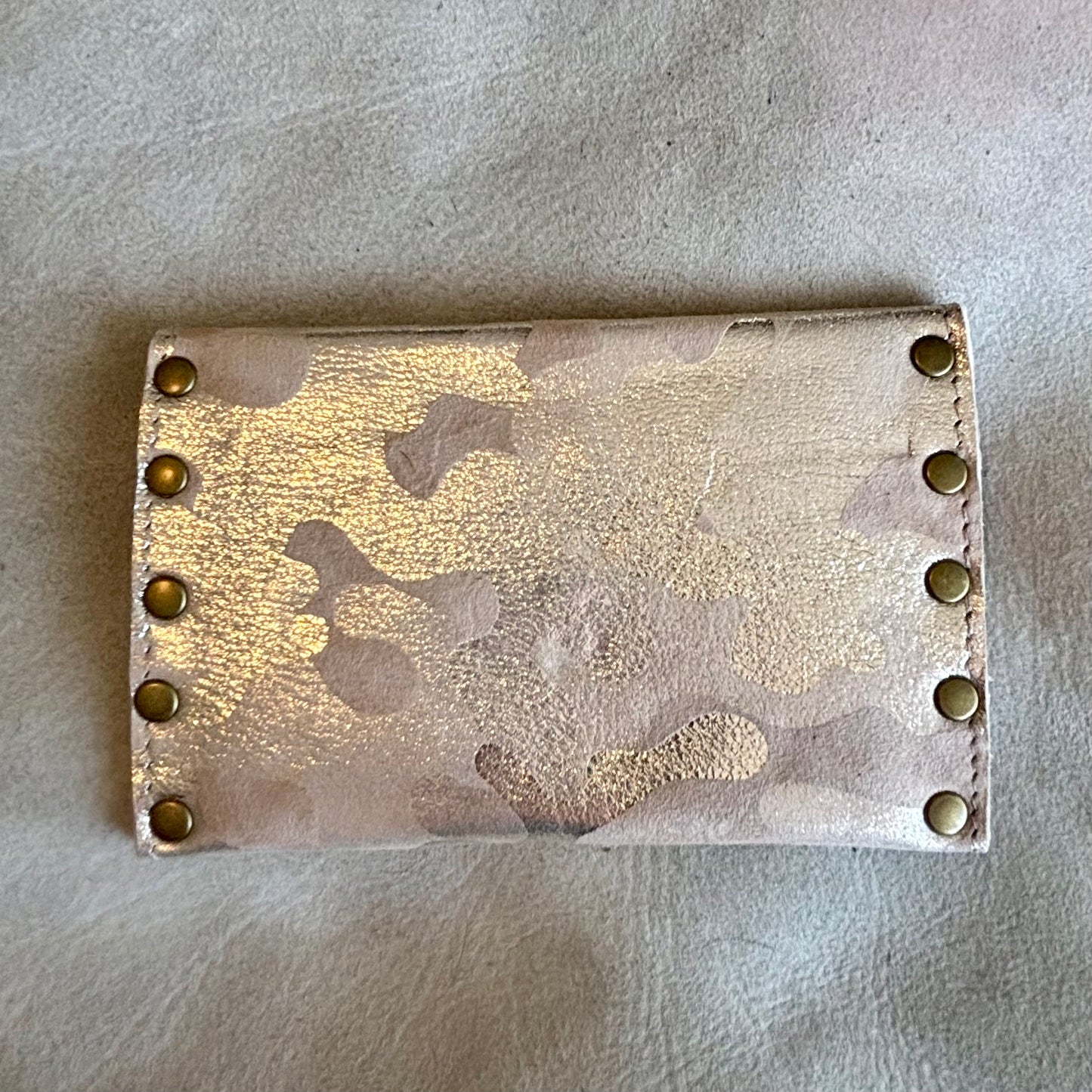 Metallic Camo Cardholder