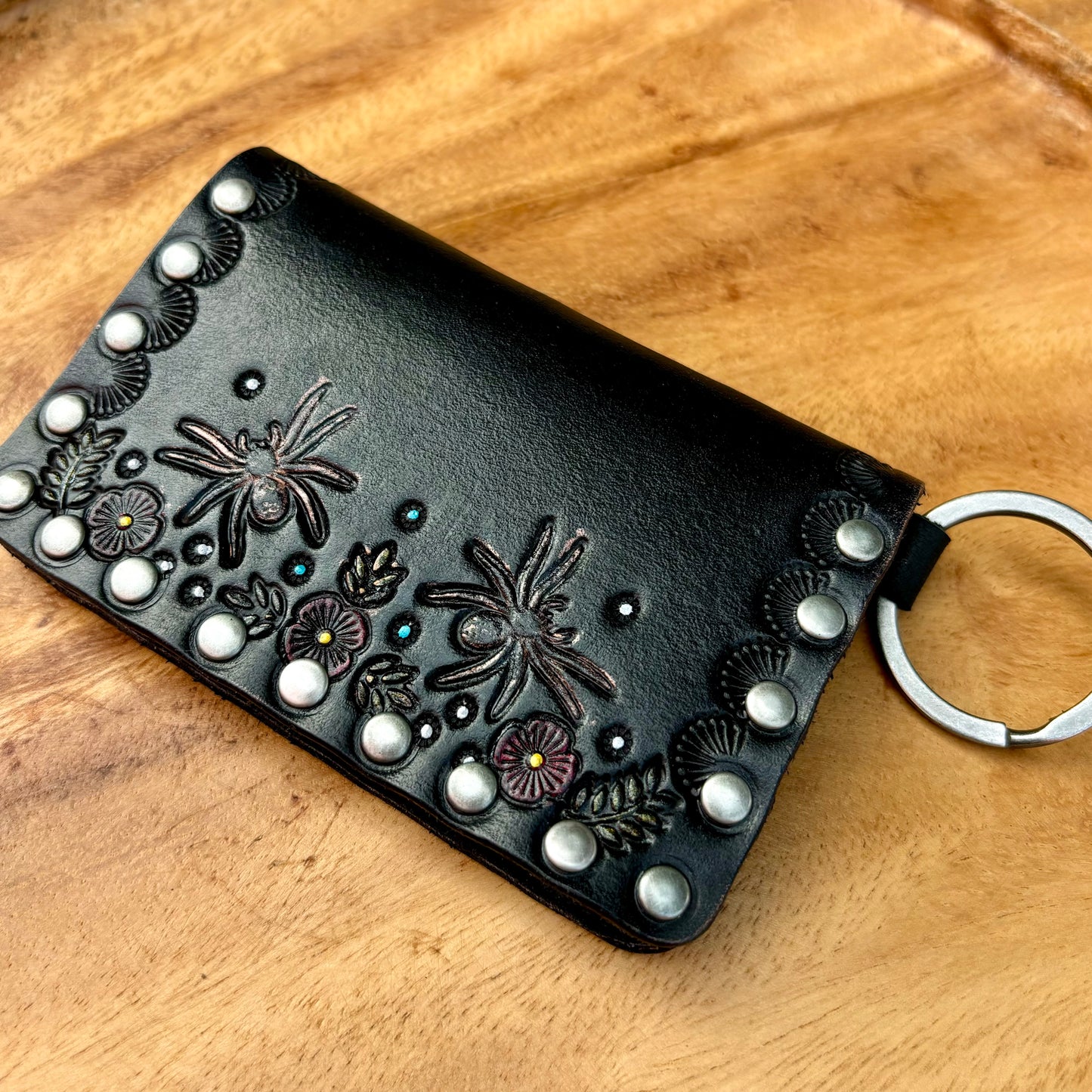 Vintage Color Spider Wallet