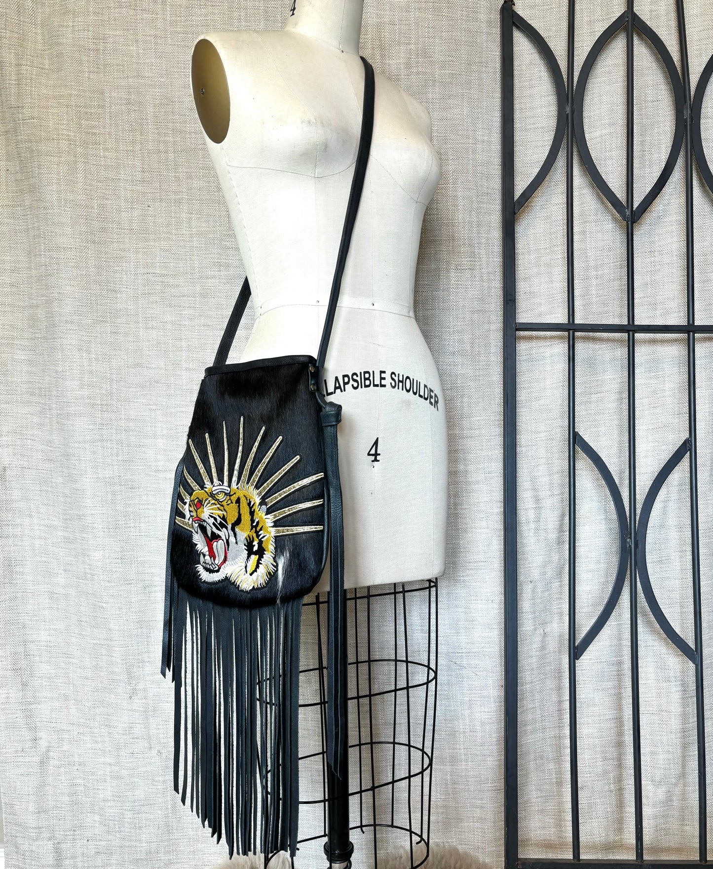 Superstar Tiger Crossbody Bag