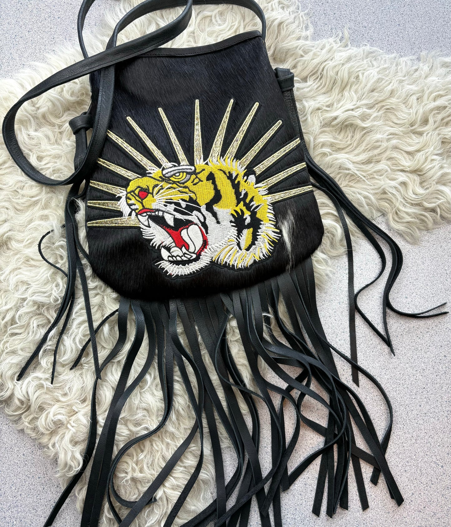 Superstar Tiger Crossbody Bag