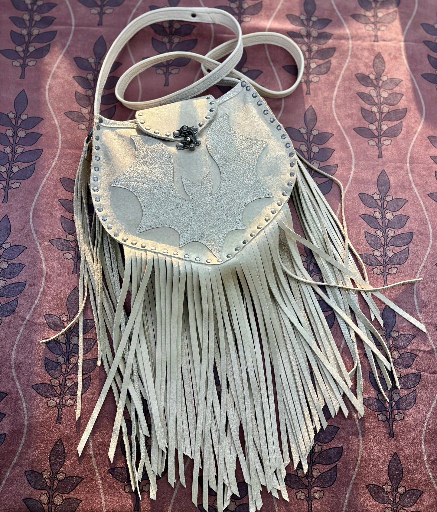 Ivory Bat Bag