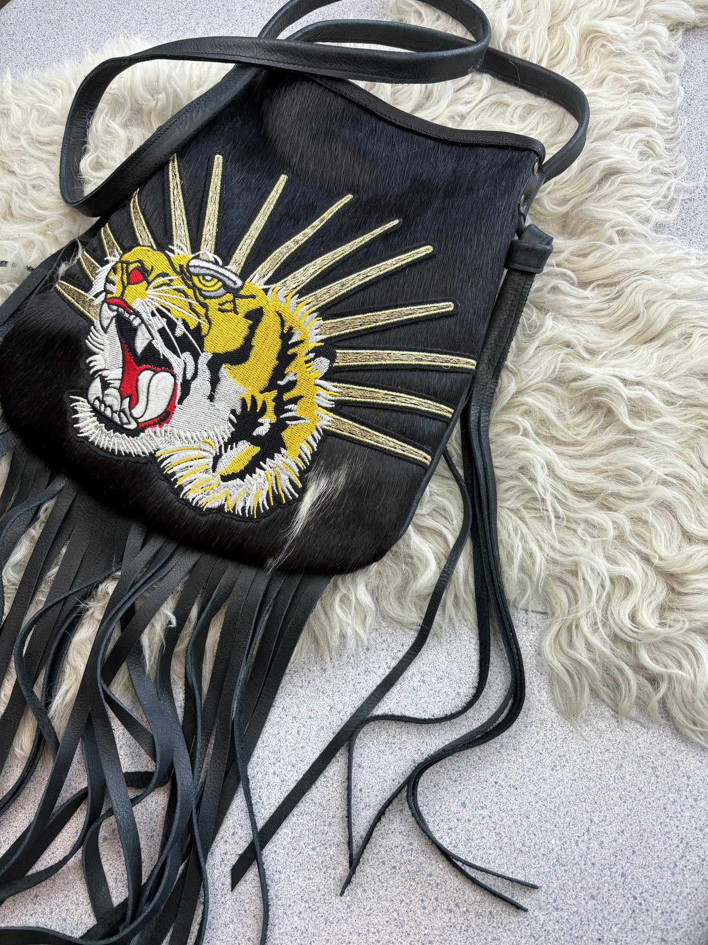 Superstar Tiger Crossbody Bag