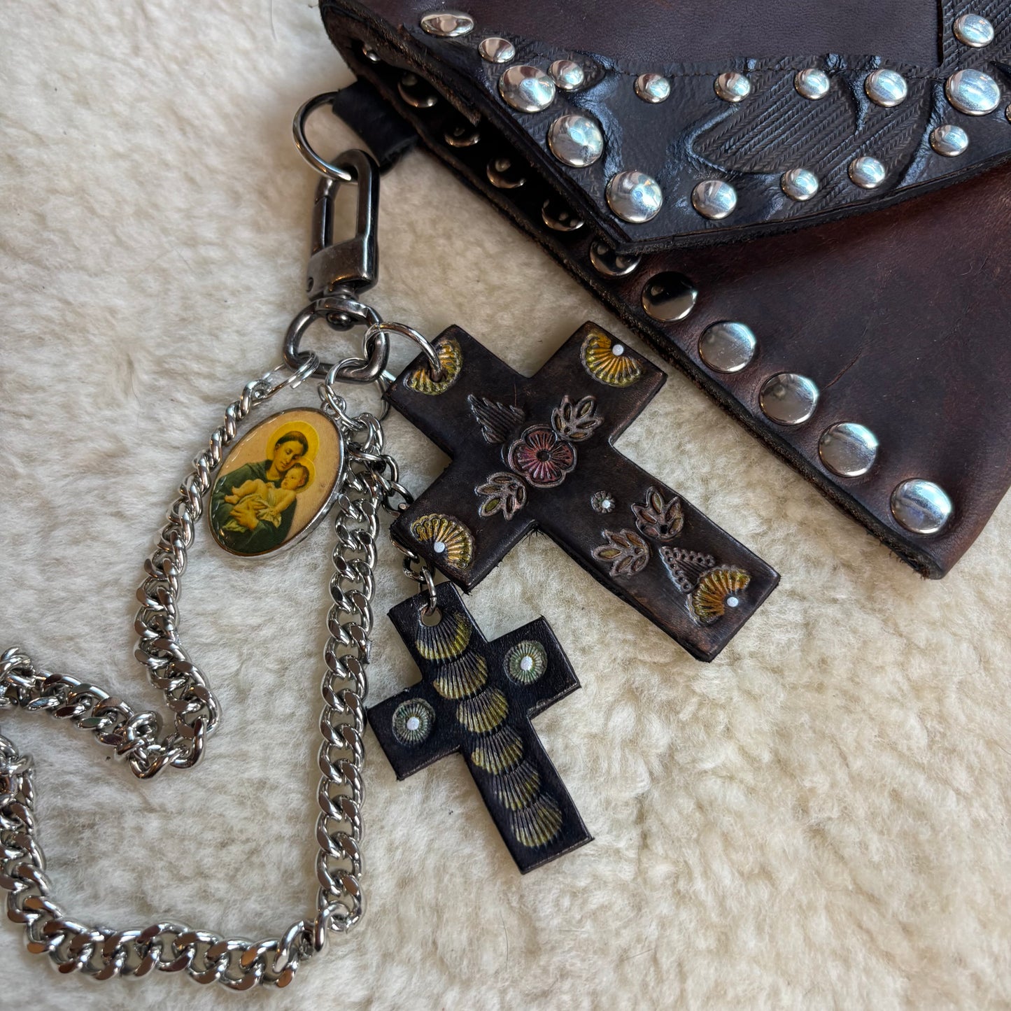 Brown Rustic Sabbath Clutch