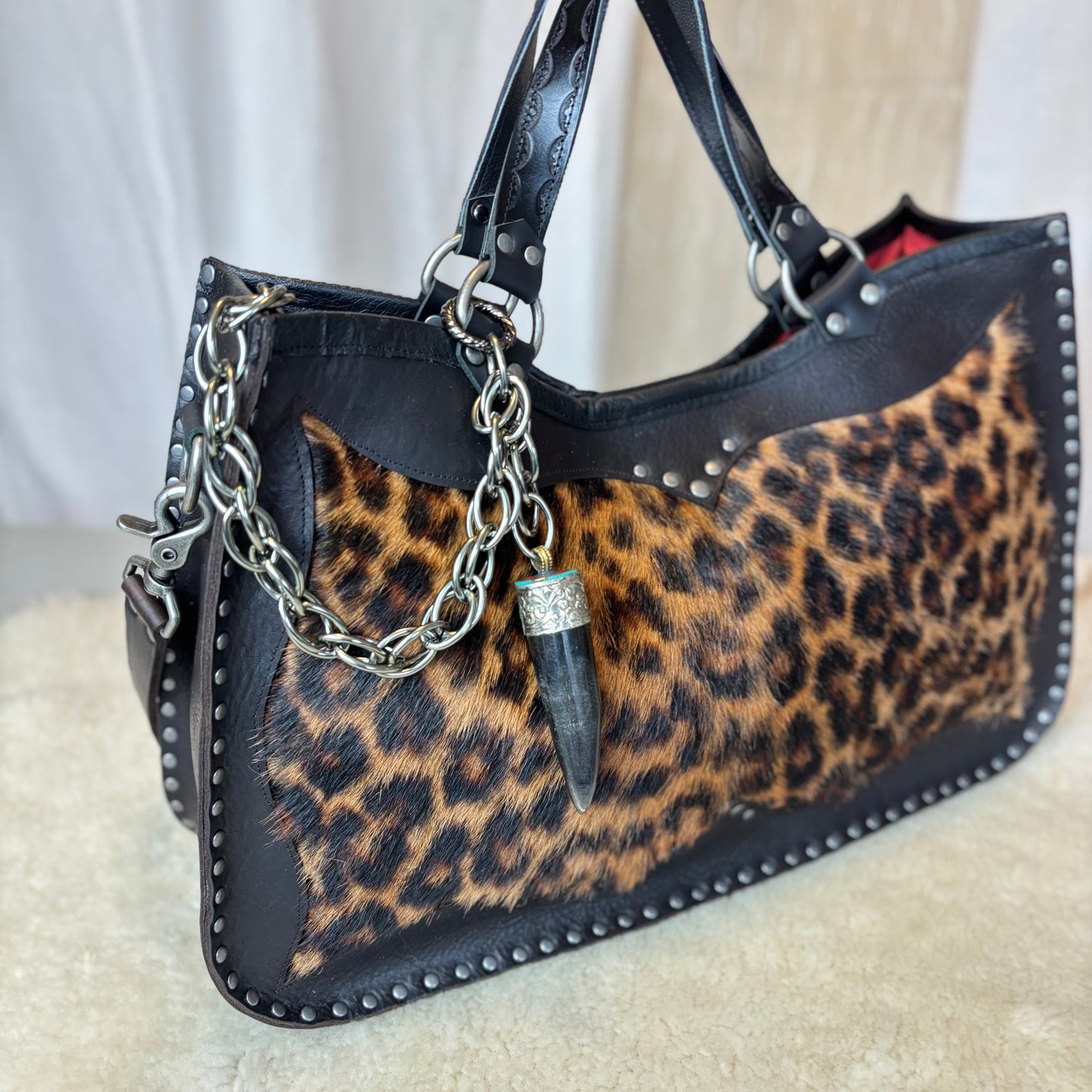 Leopard Box Bag