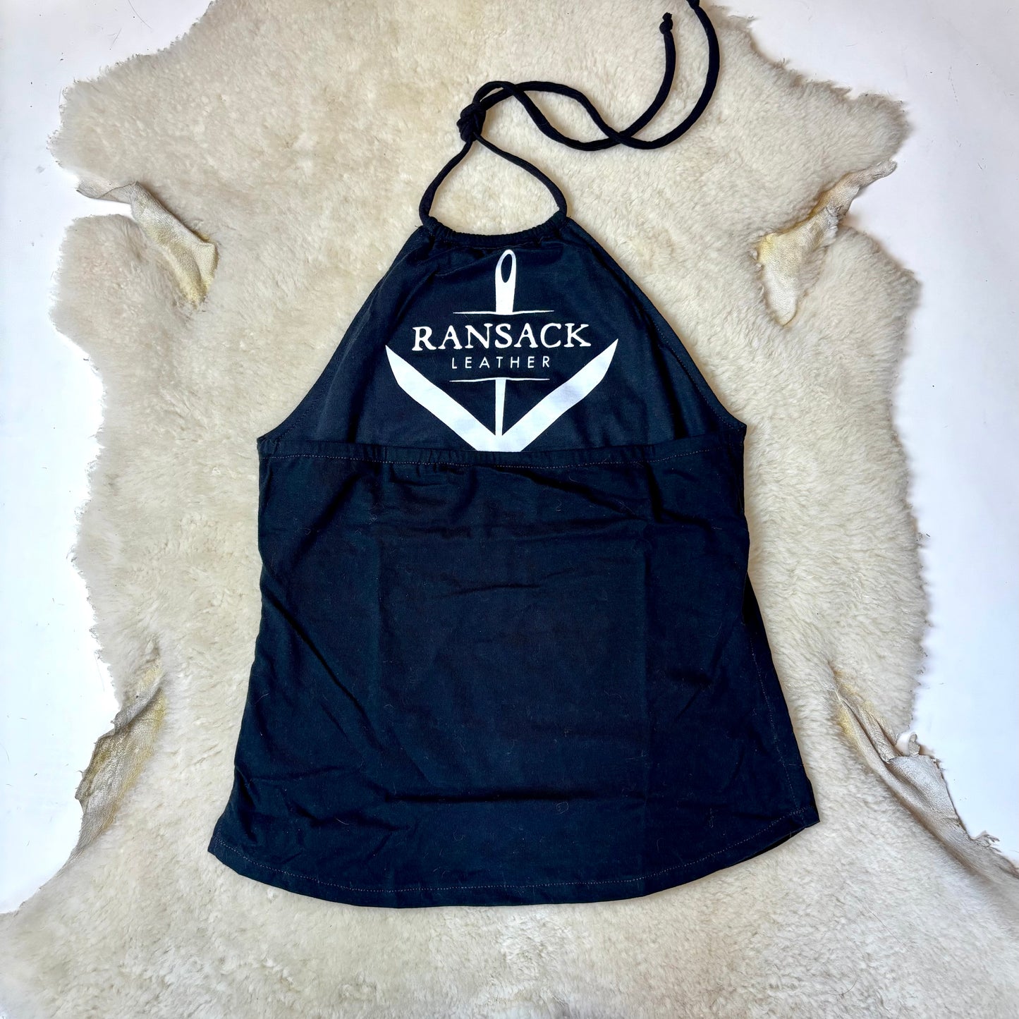 RUN DMC Upcycled Halter Top
