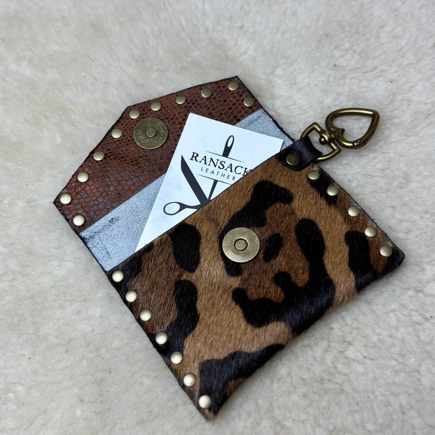 Leopard Envelope Wallet
