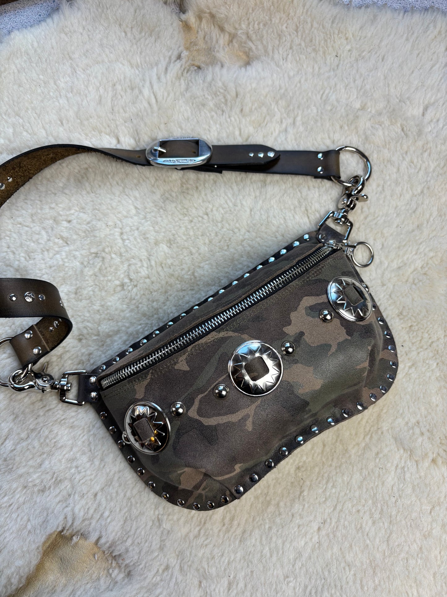 Camo Concho Fanny Pack