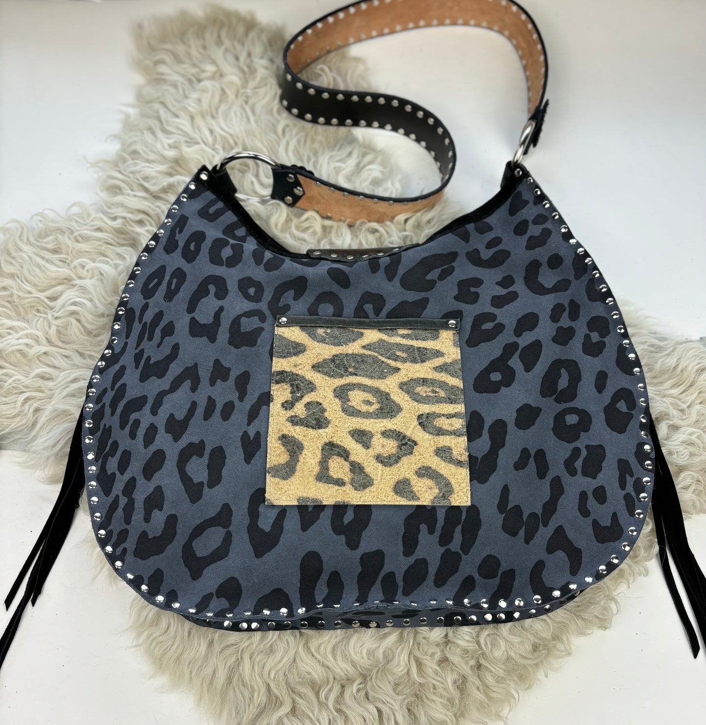 Cheetah Stripes Oversized Bag