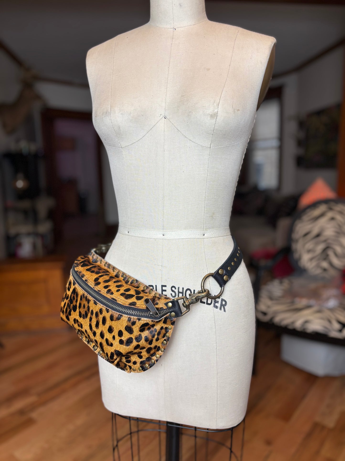 Leopard Printed Fanny Pack