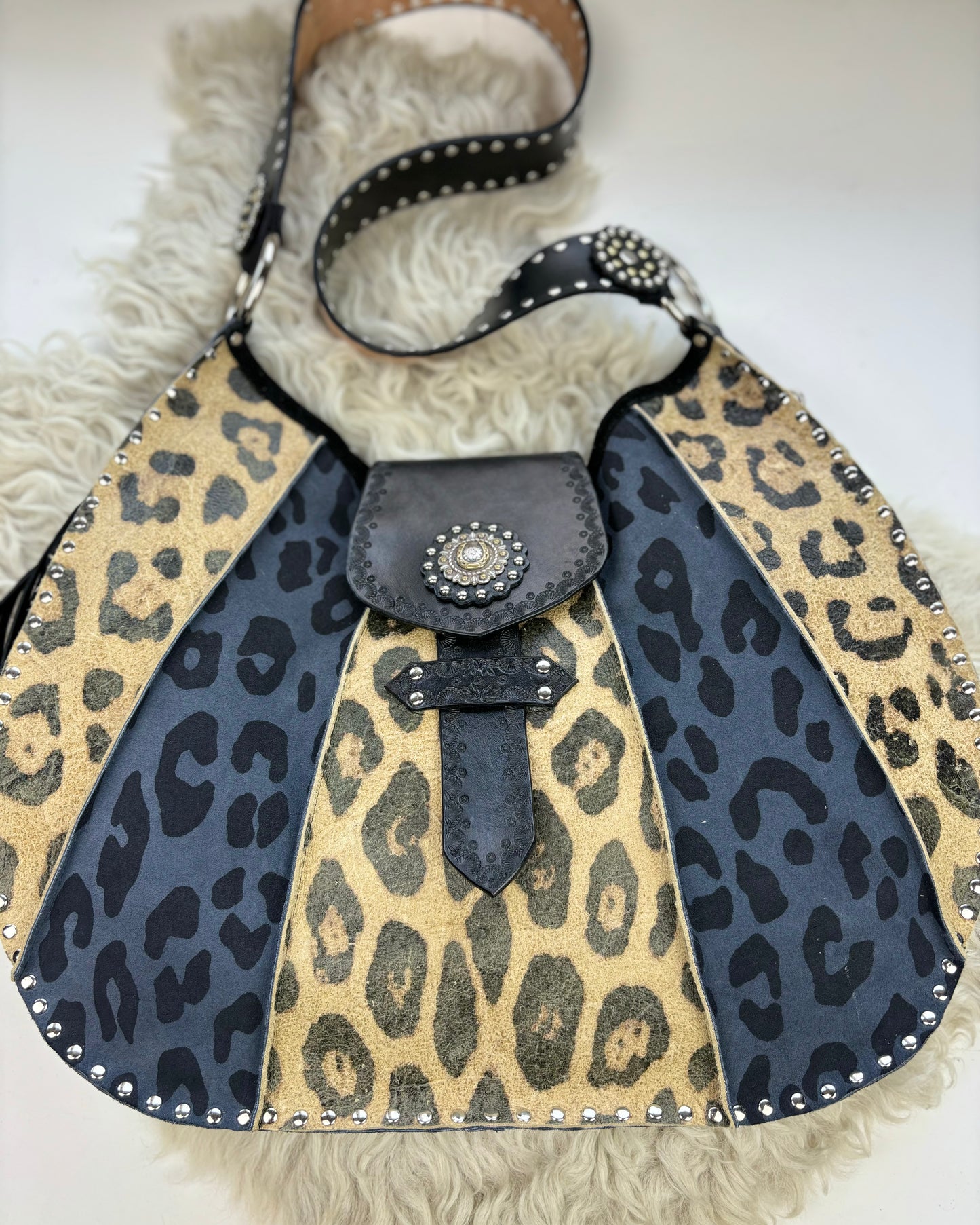 Cheetah Stripes Oversized Bag