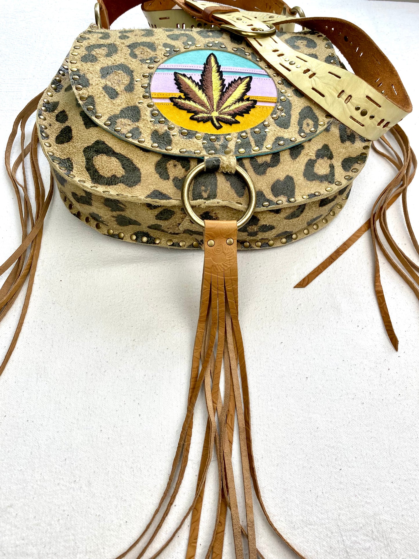 Leopard Spots and Pot Leaf