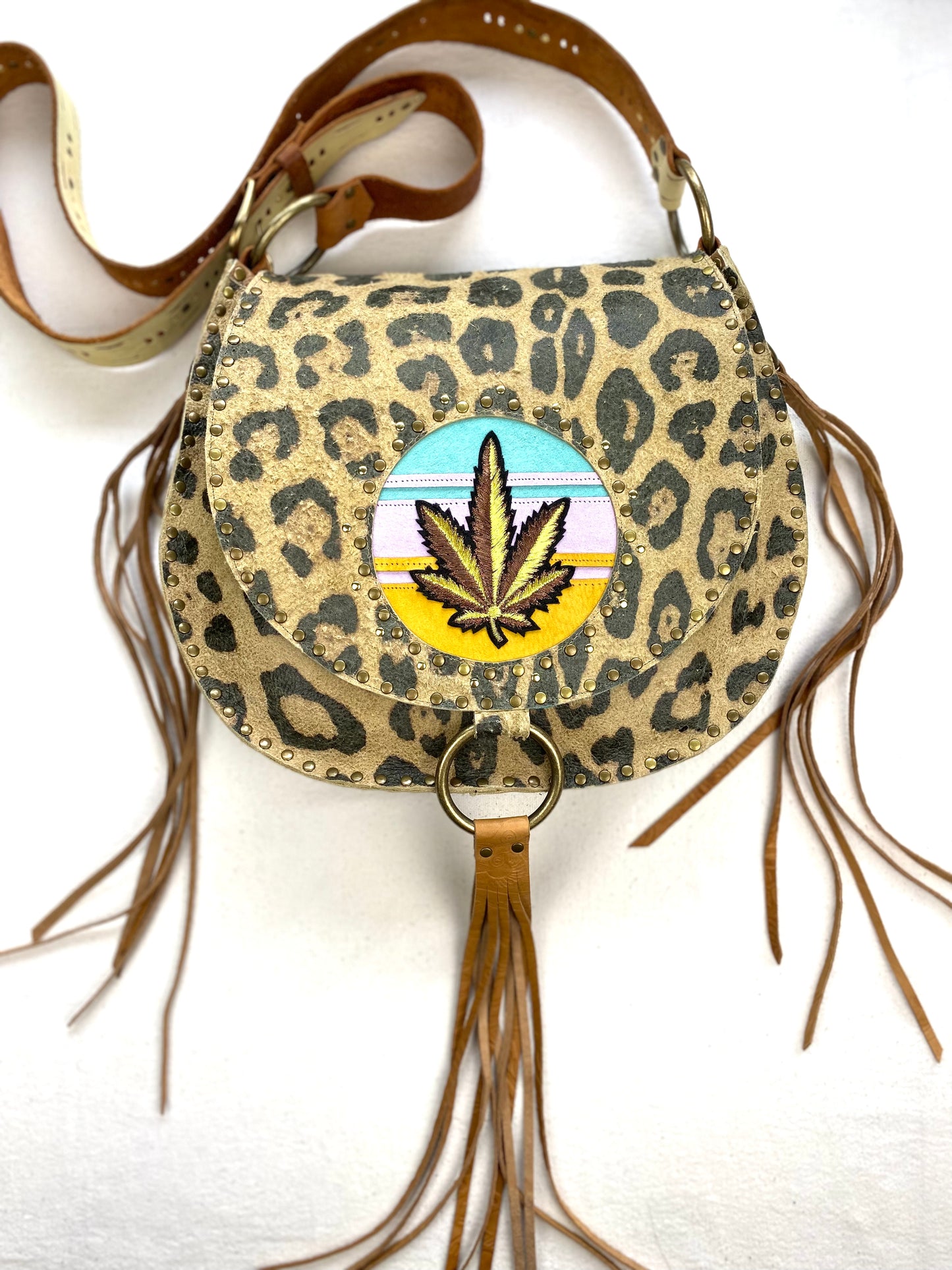 Leopard Spots and Pot Leaf
