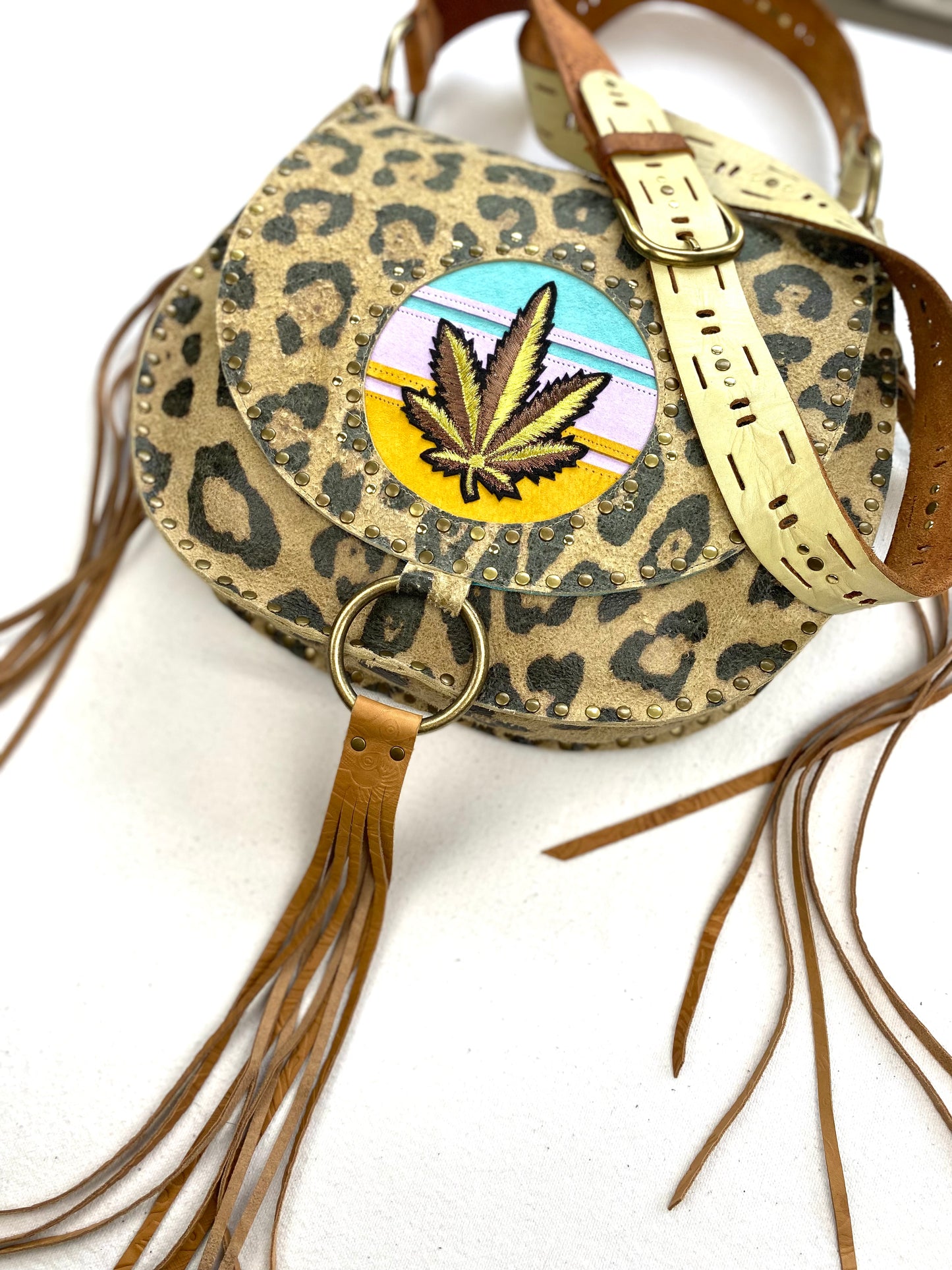 Leopard Spots and Pot Leaf