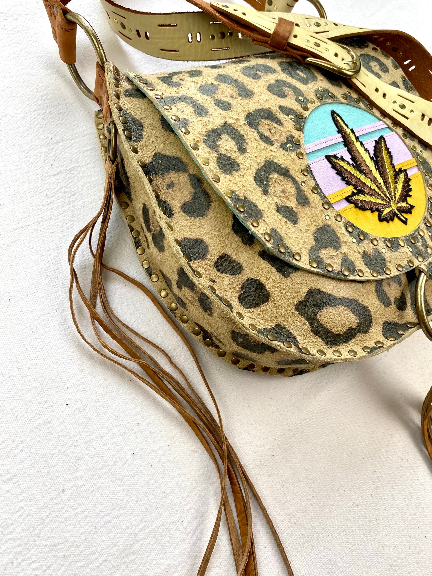 Leopard Spots and Pot Leaf