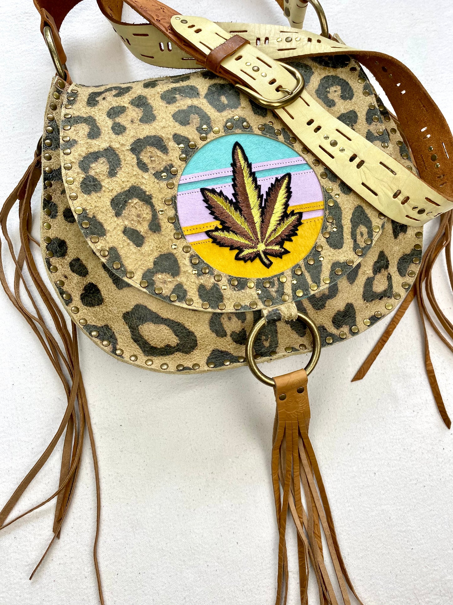 Leopard Spots and Pot Leaf
