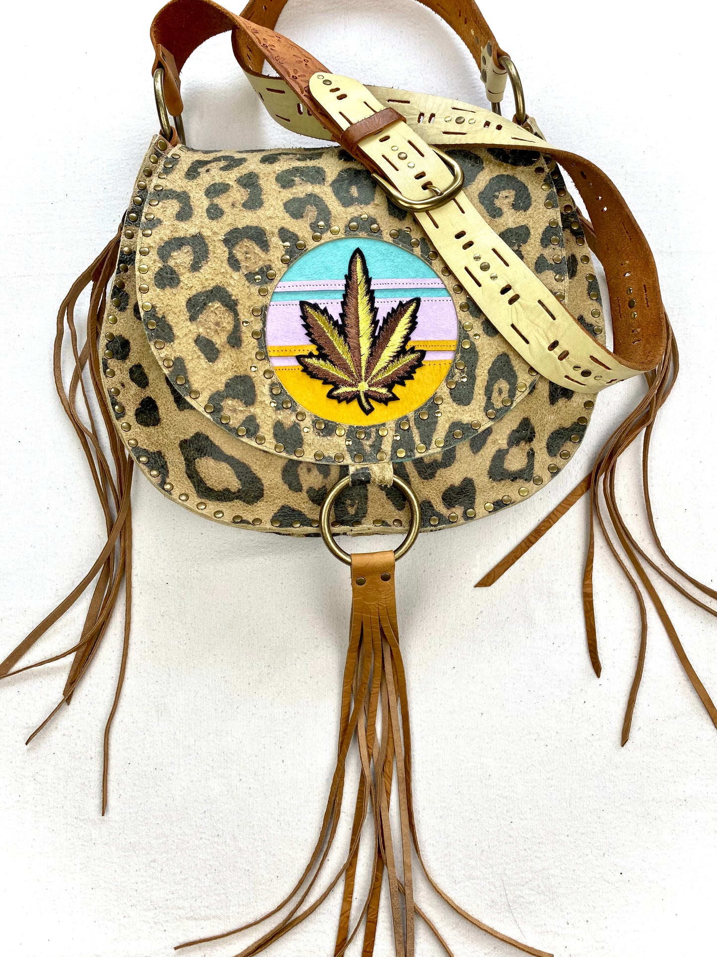 Leopard Spots and Pot Leaf