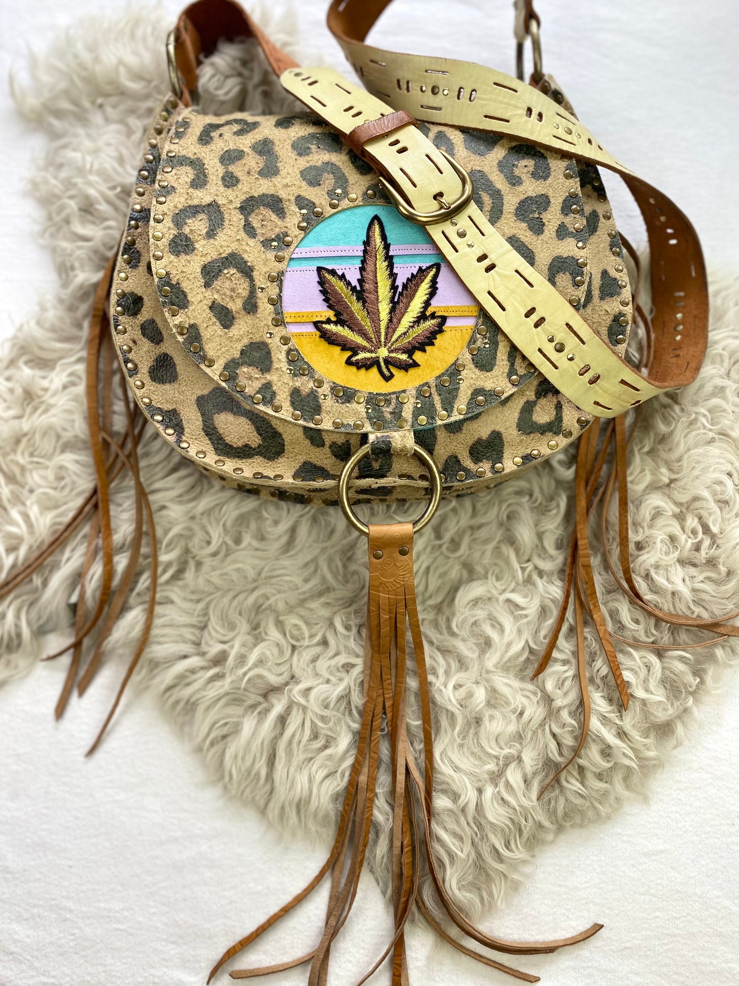 Leopard Spots and Pot Leaf