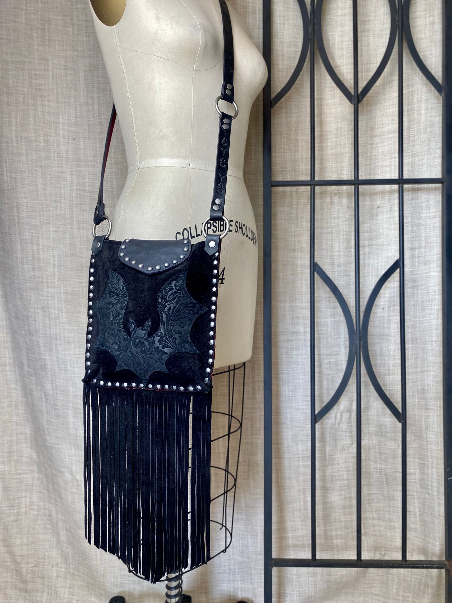 Black Bat Vamp Bag