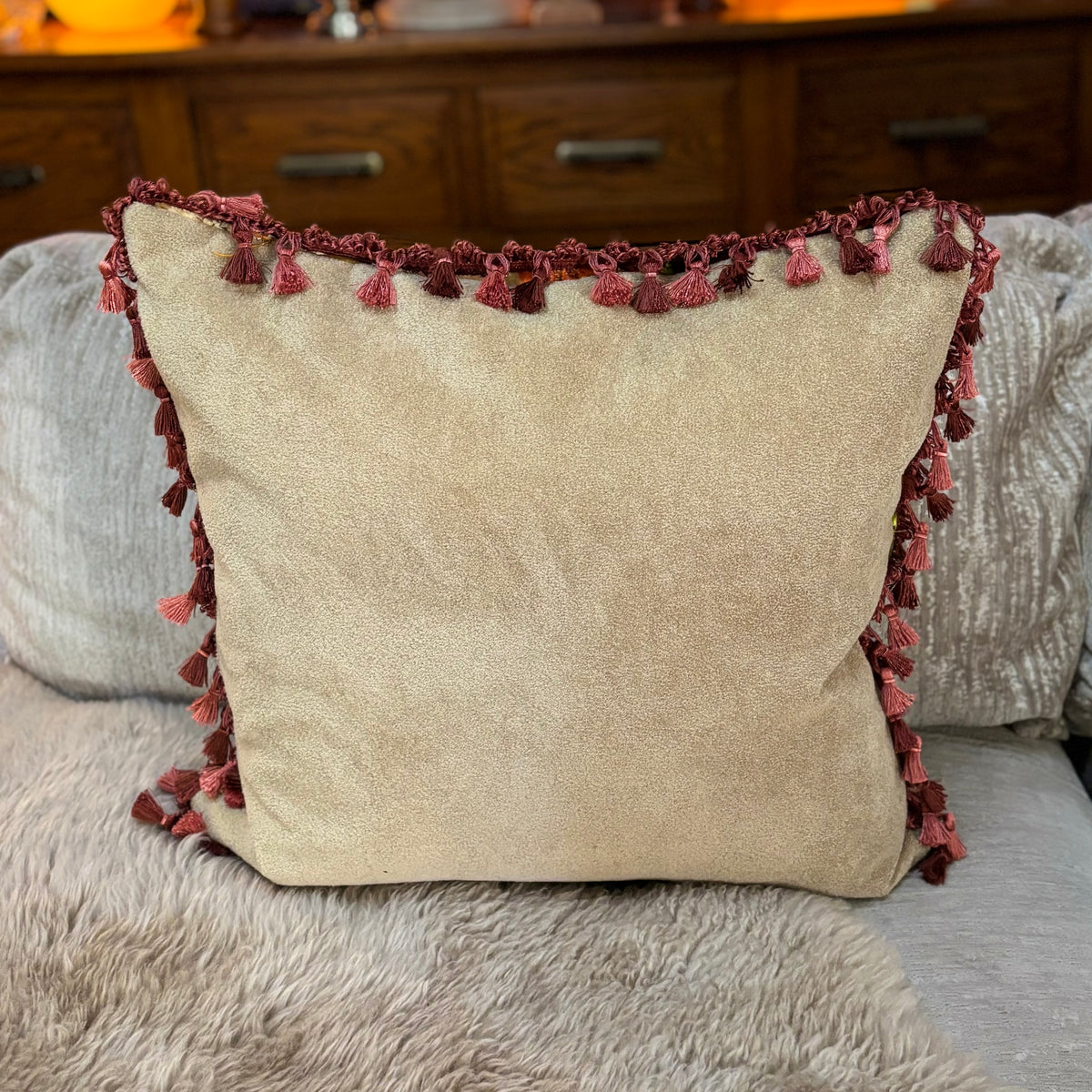 Vintage Italian Velvet Pillow