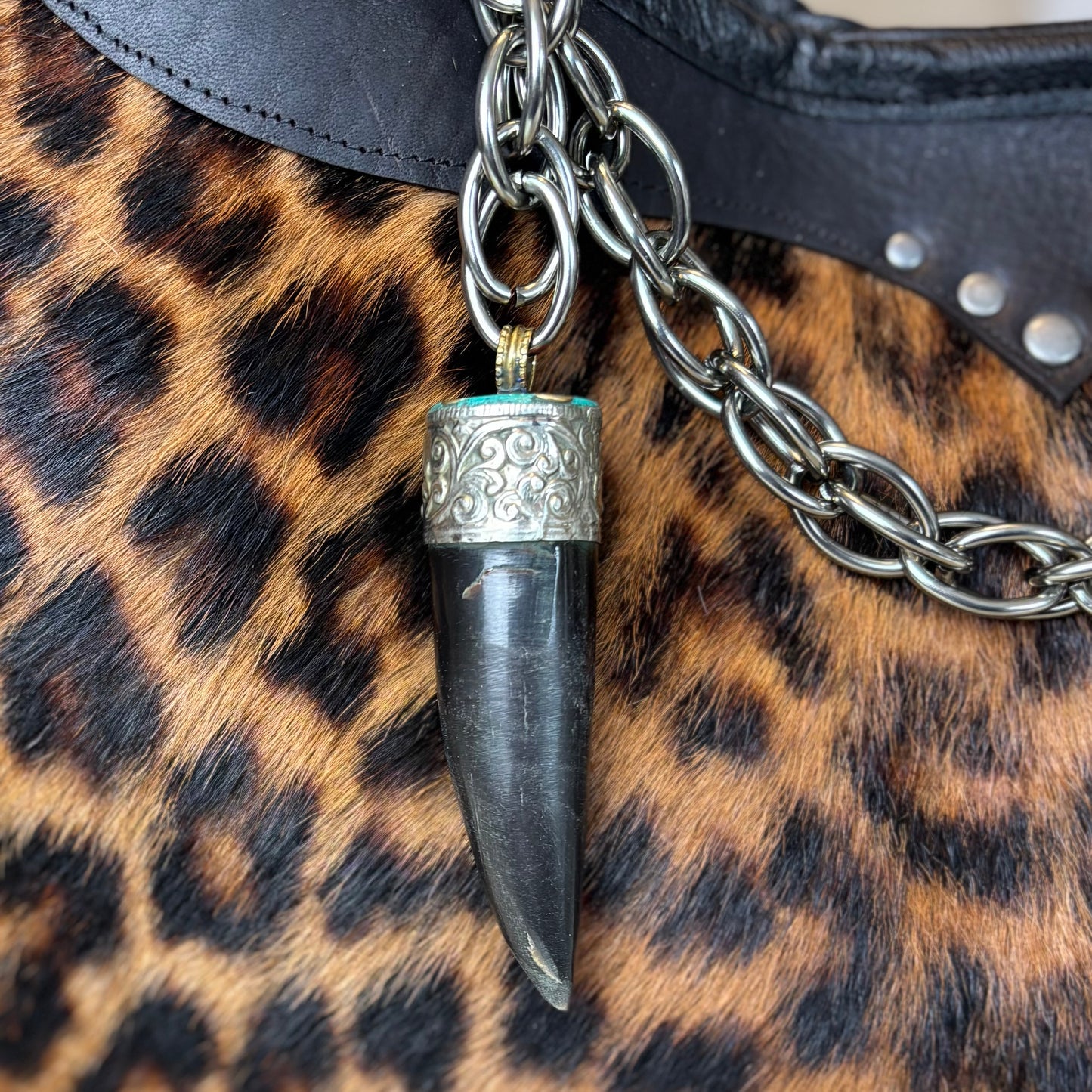 Leopard Box Bag