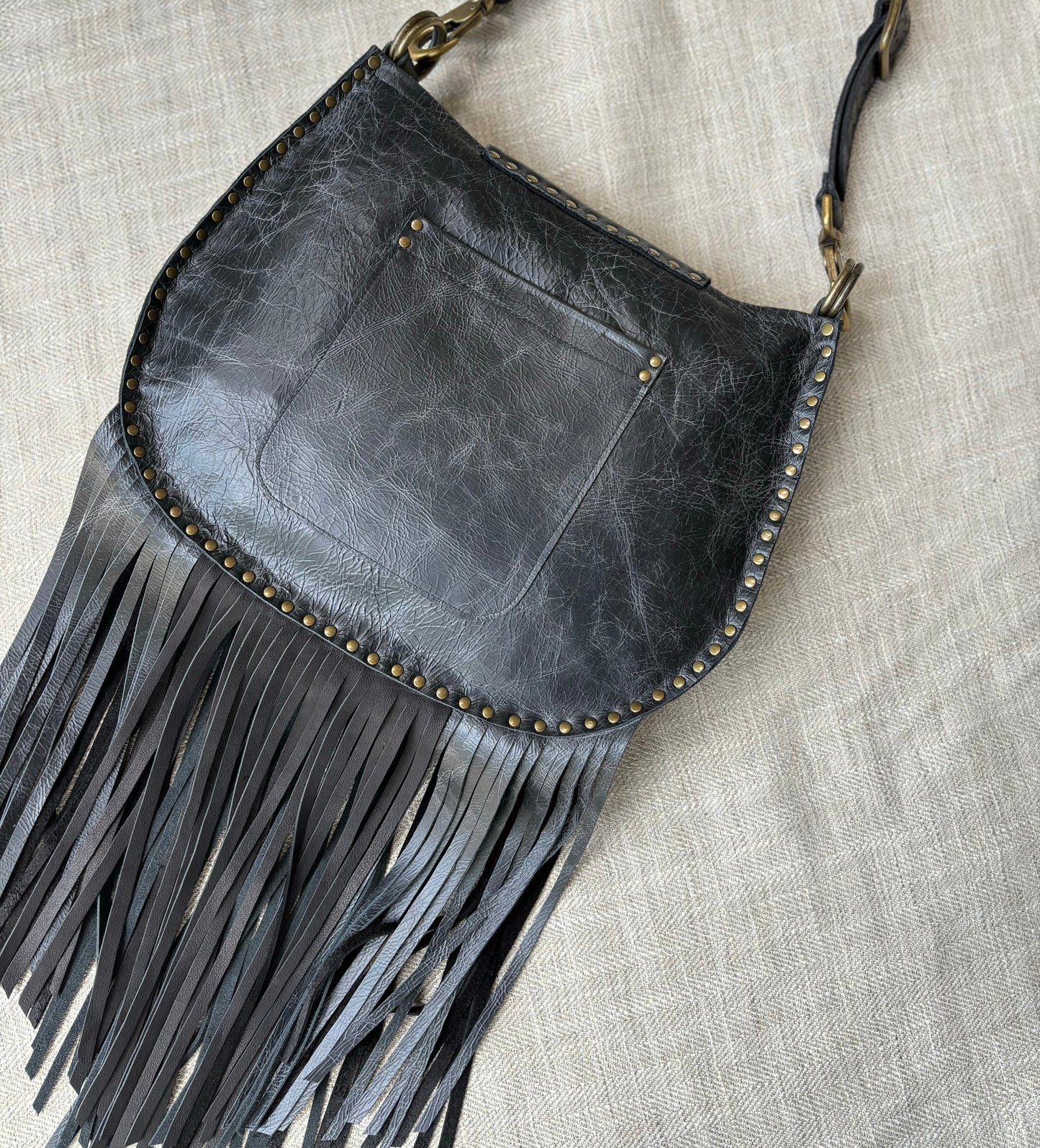 Cathedral Fringed Bag