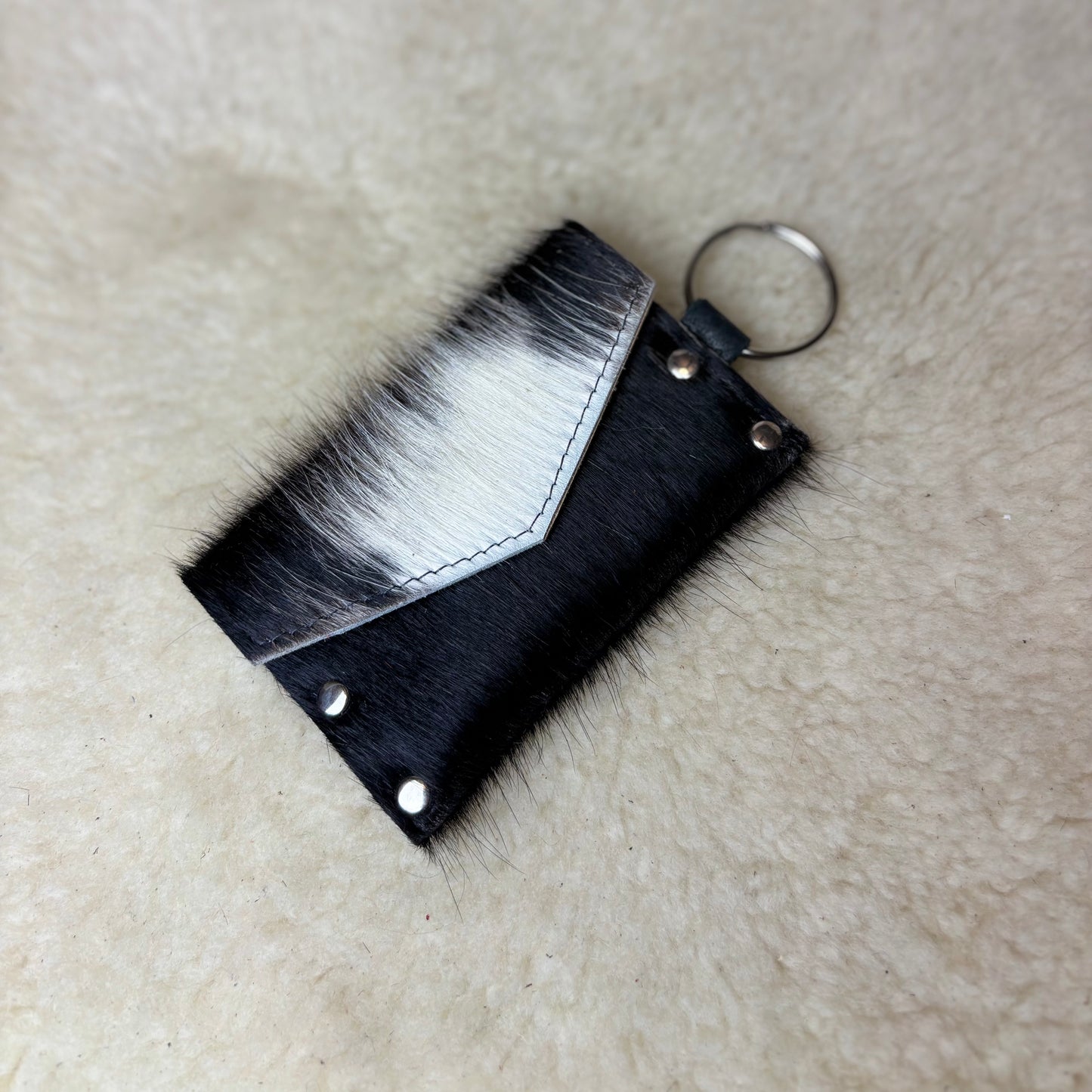 Black and White Mini Card Holder