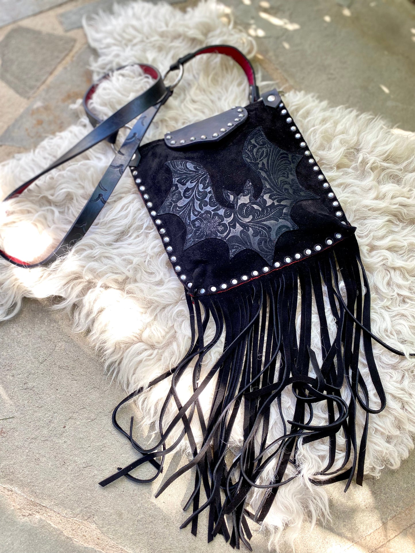 Black Bat Vamp Bag