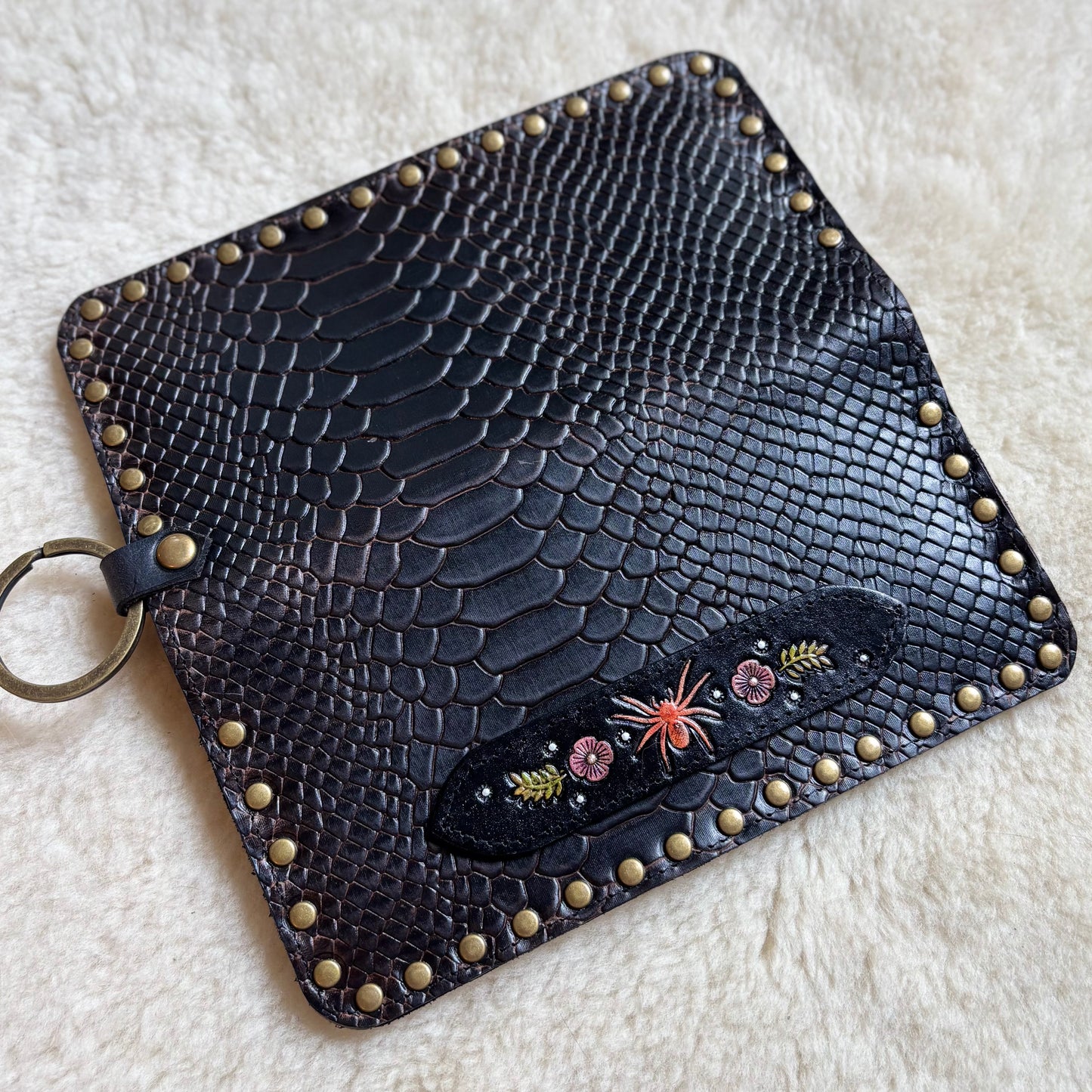 Full Size Python Wallet with Spider