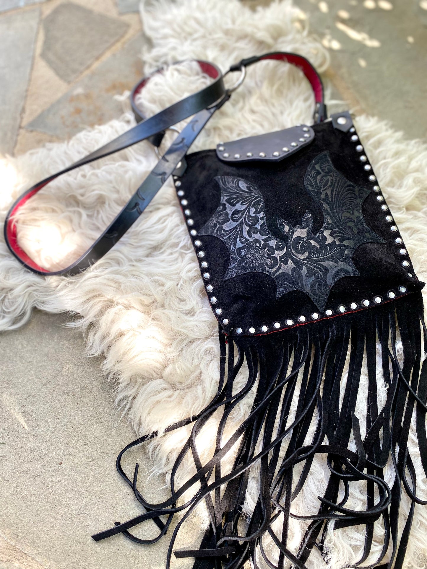 Black Bat Vamp Bag