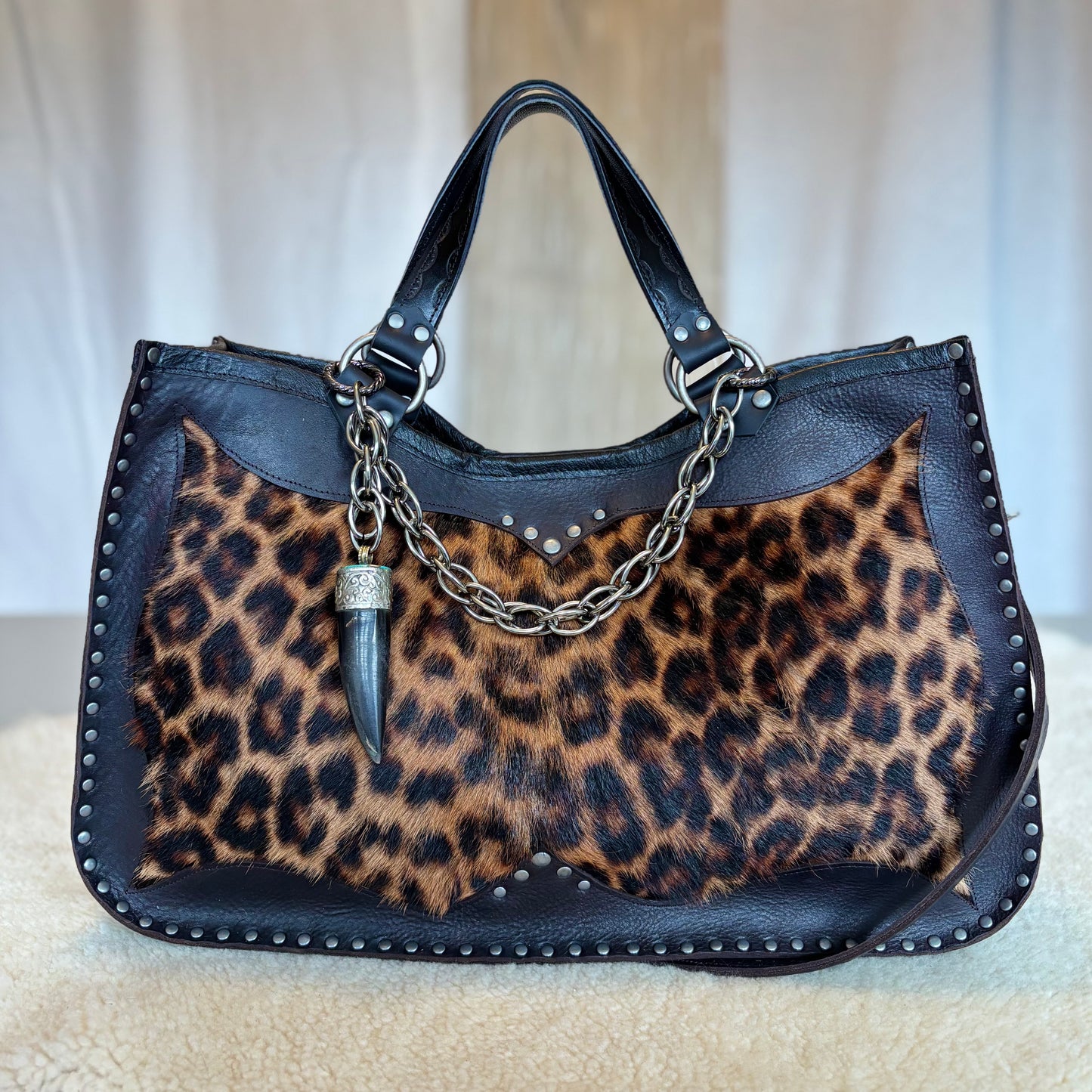 Leopard Box Bag