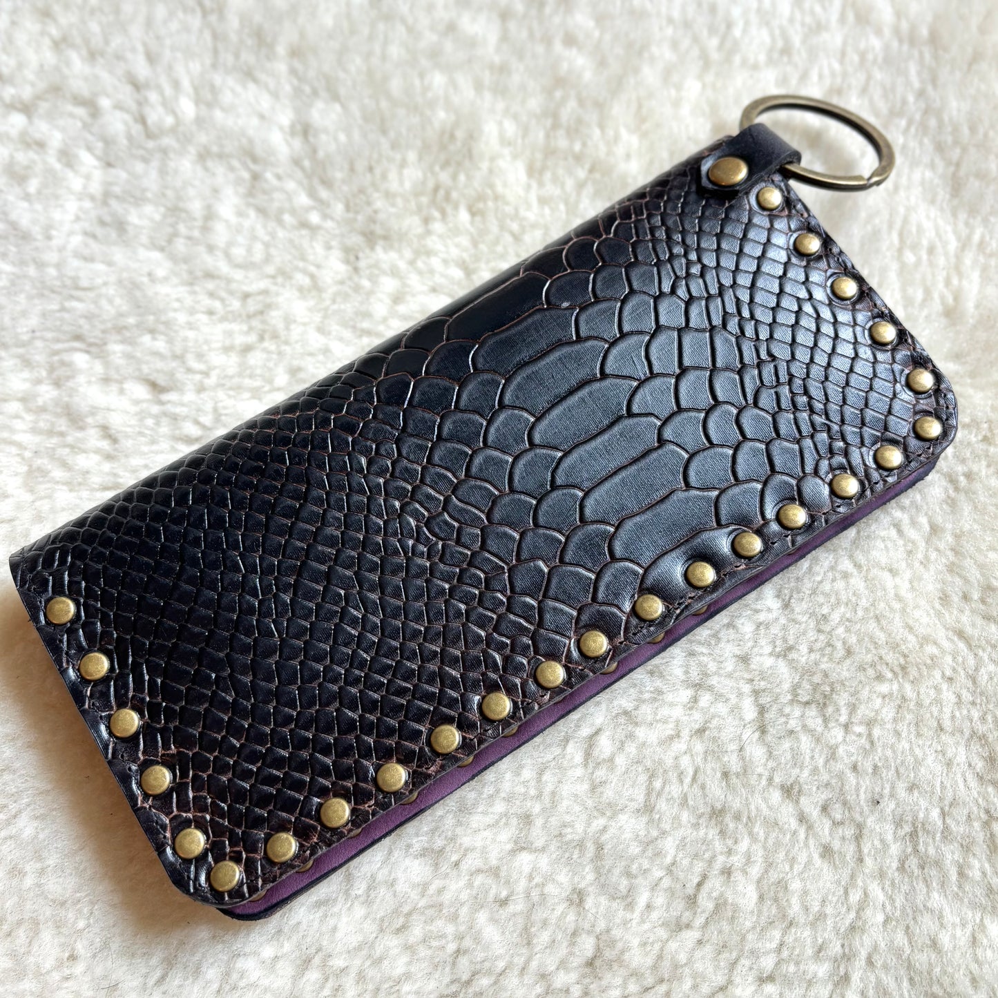 Full Size Python Wallet with Spider