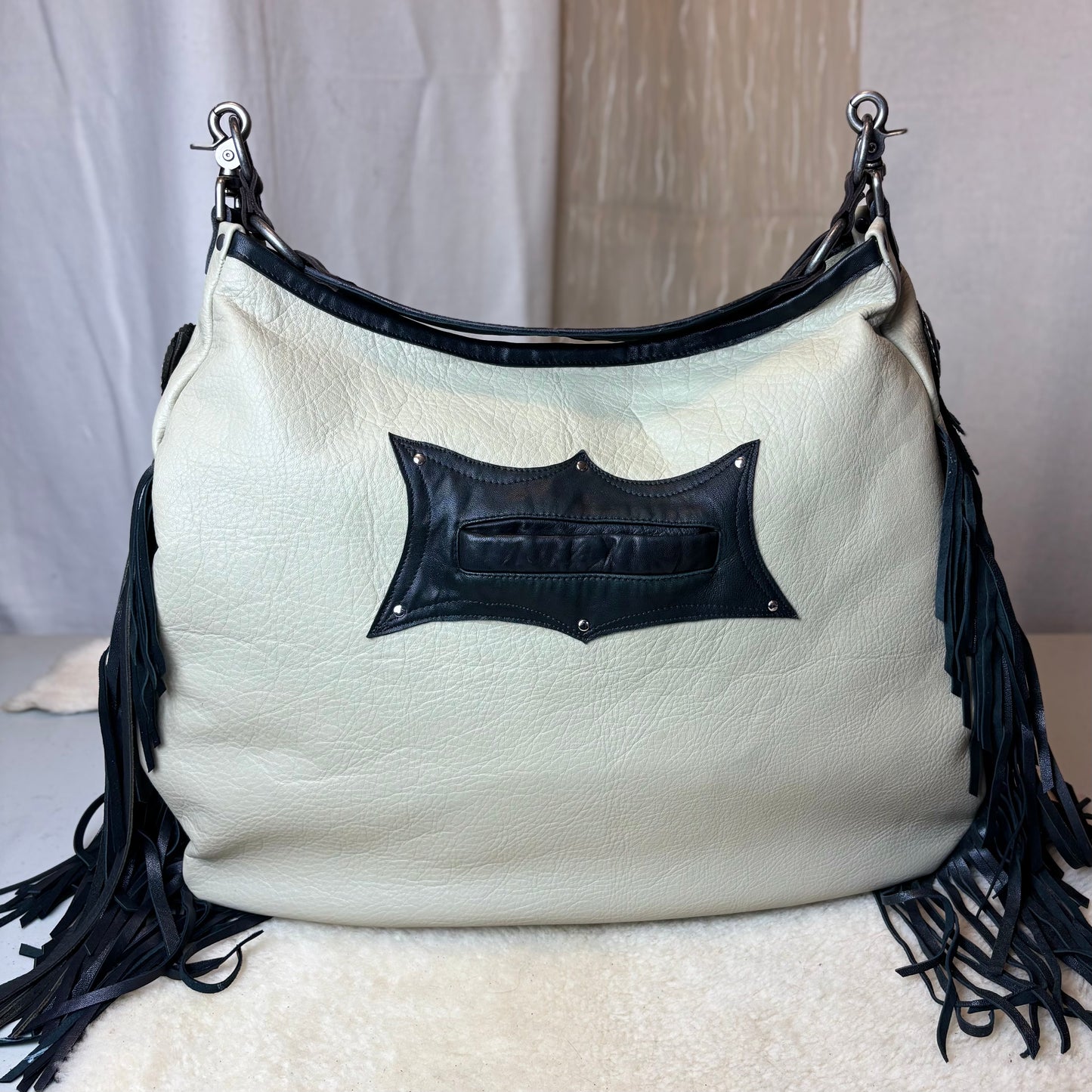 3 Horses Velvet Tapestry Bag